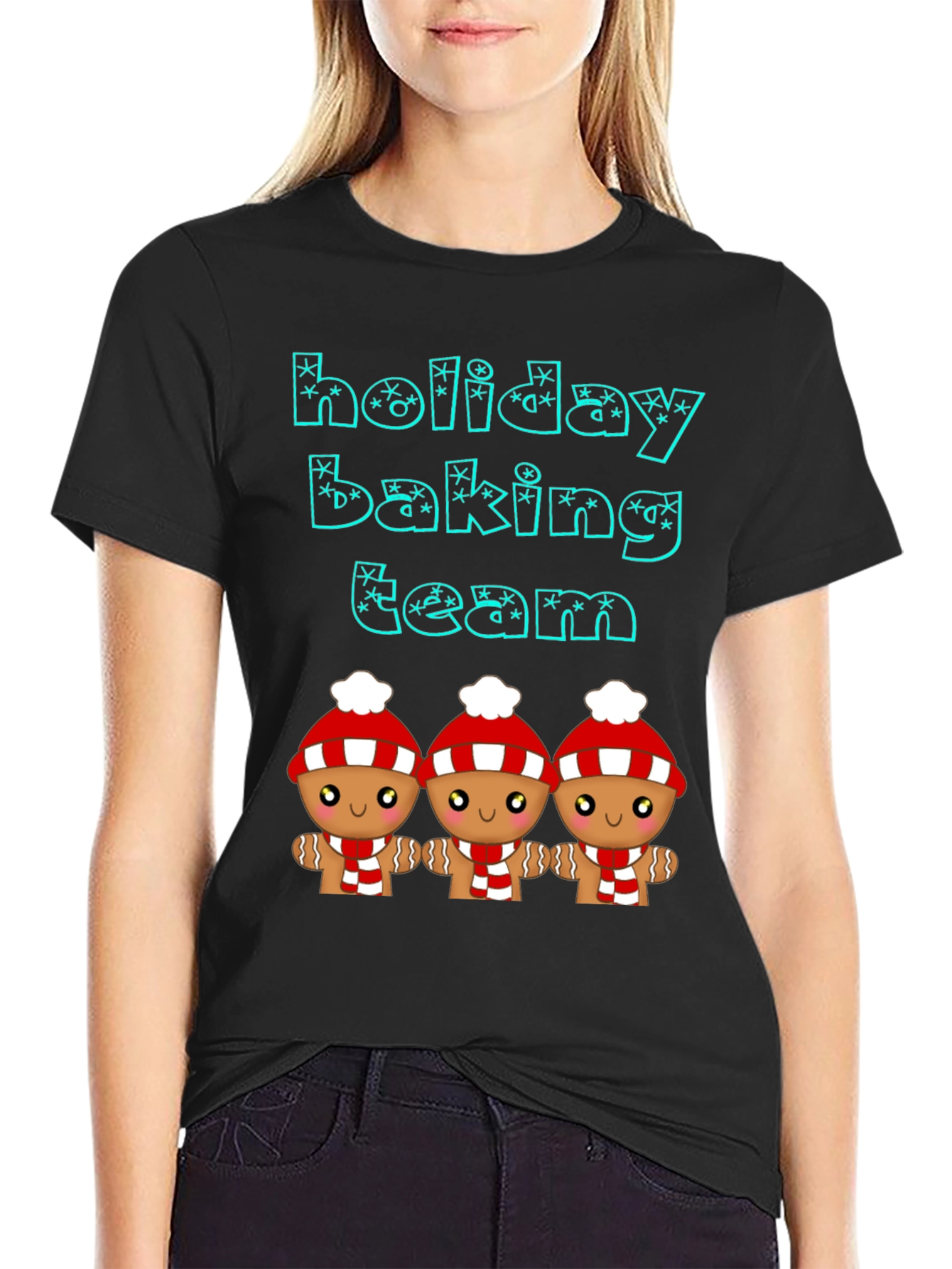 Holiday Baking Team Gingerbread T-Shirt