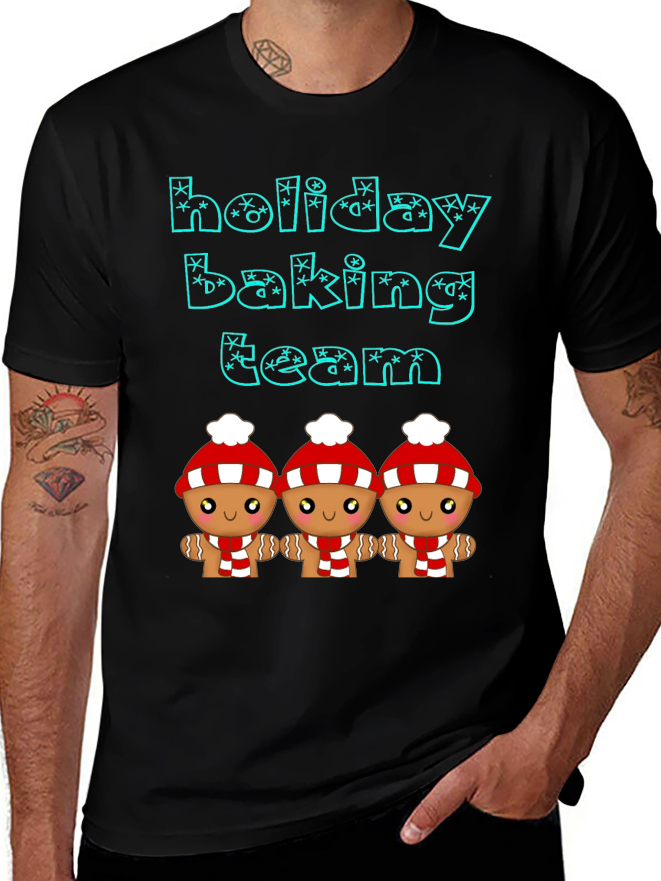 Holiday Baking Team Gingerbread T-Shirt