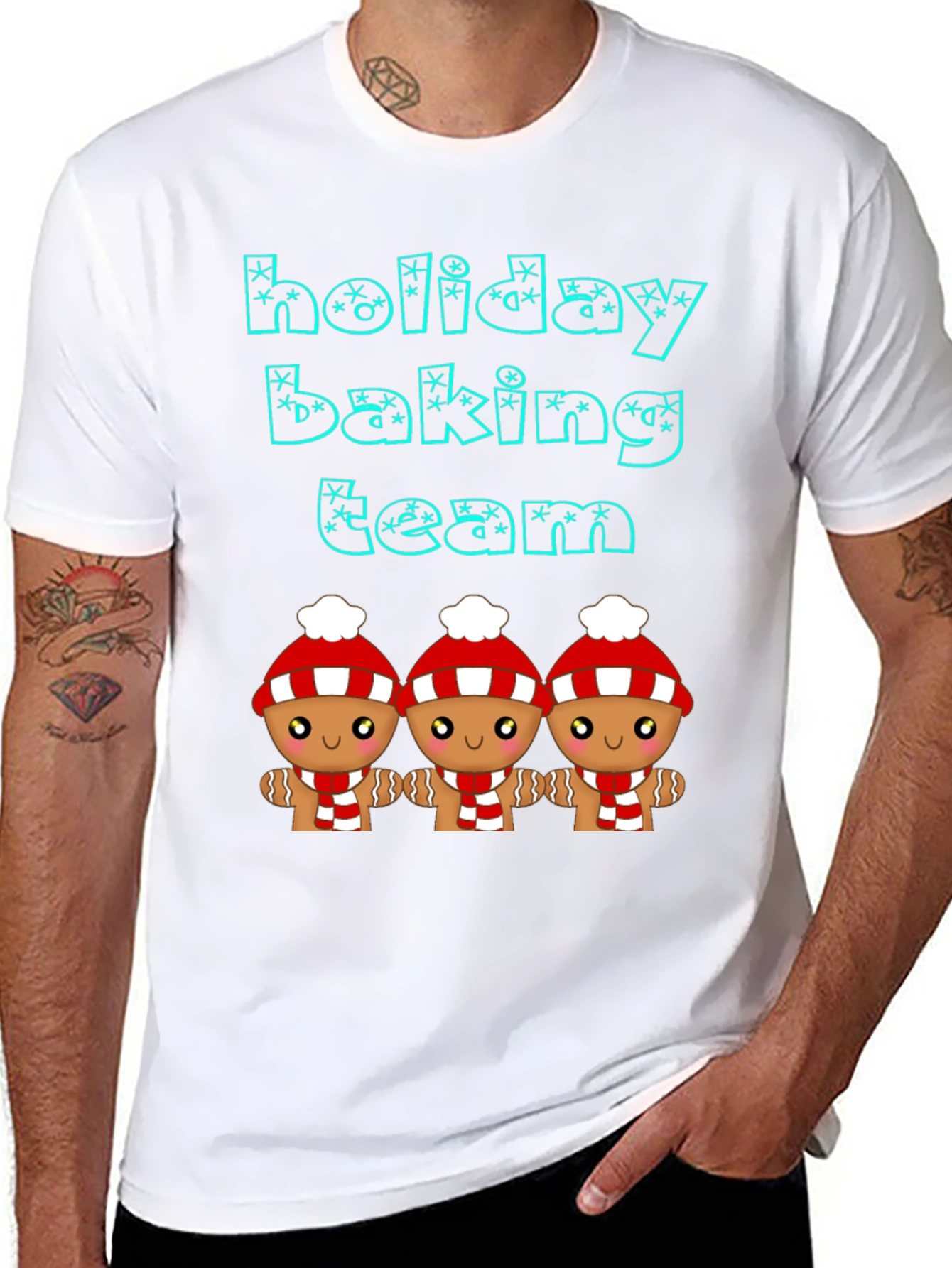 Holiday Baking Team Gingerbread T-Shirt