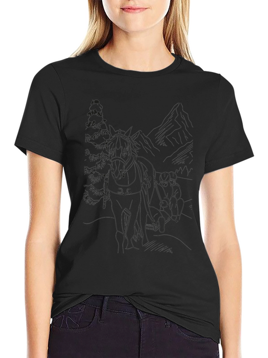 Mens Solid Black Short Sleeve T-Shirt