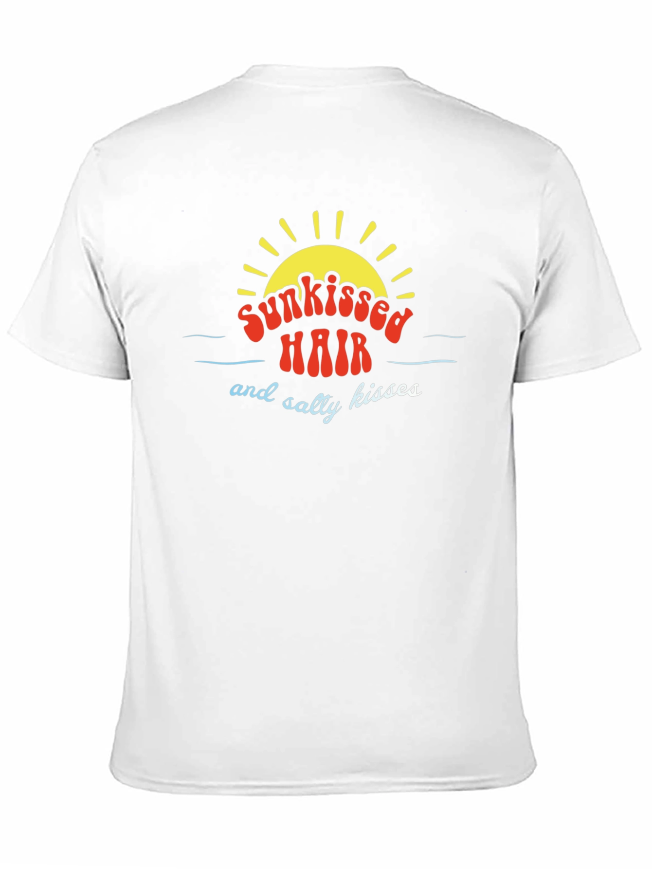 Sunkissed Hair T-Shirt - Salty Kisses Summer Tee