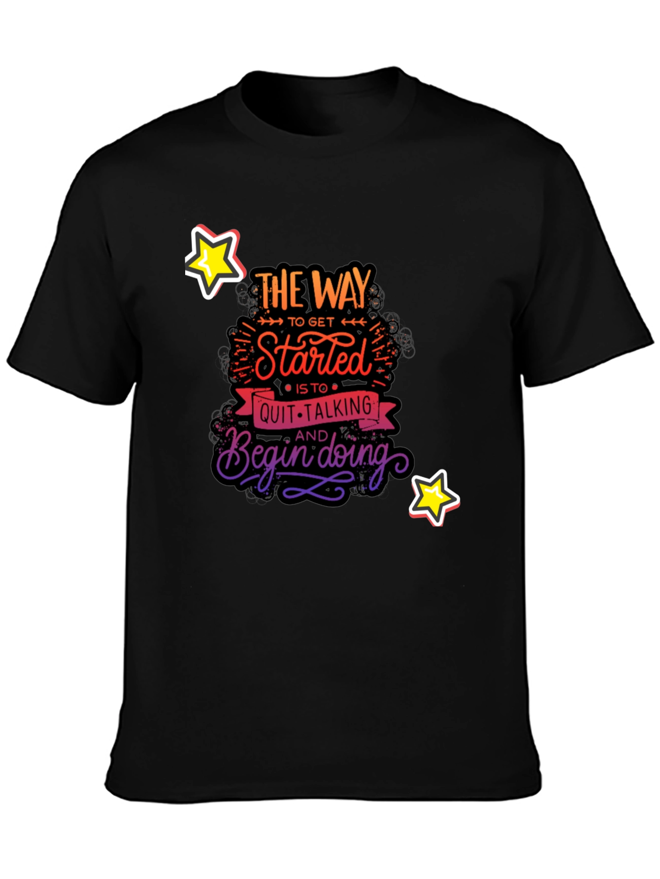 Motivational The Way Graphic T-Shirt