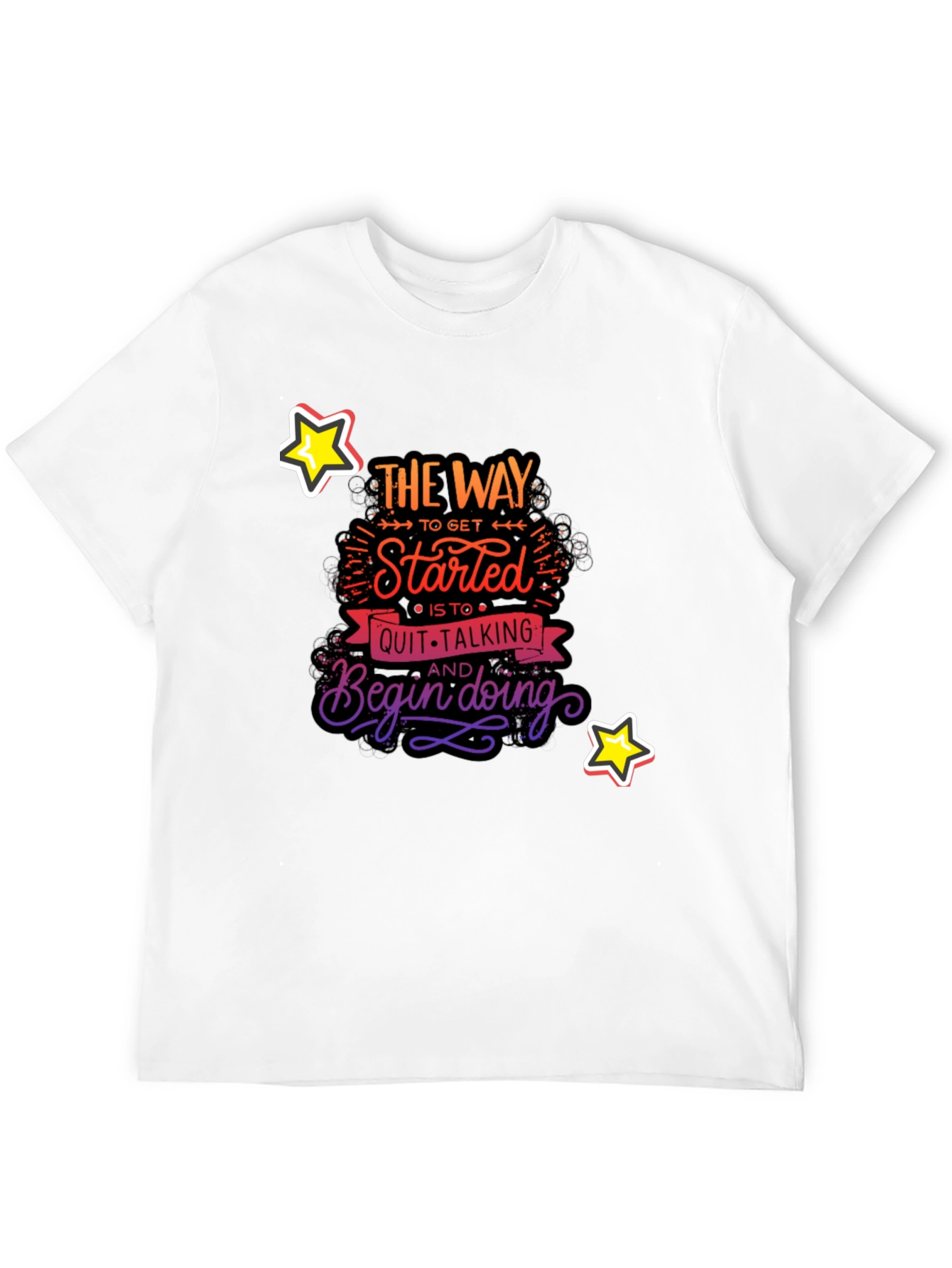 Motivational The Way Graphic T-Shirt