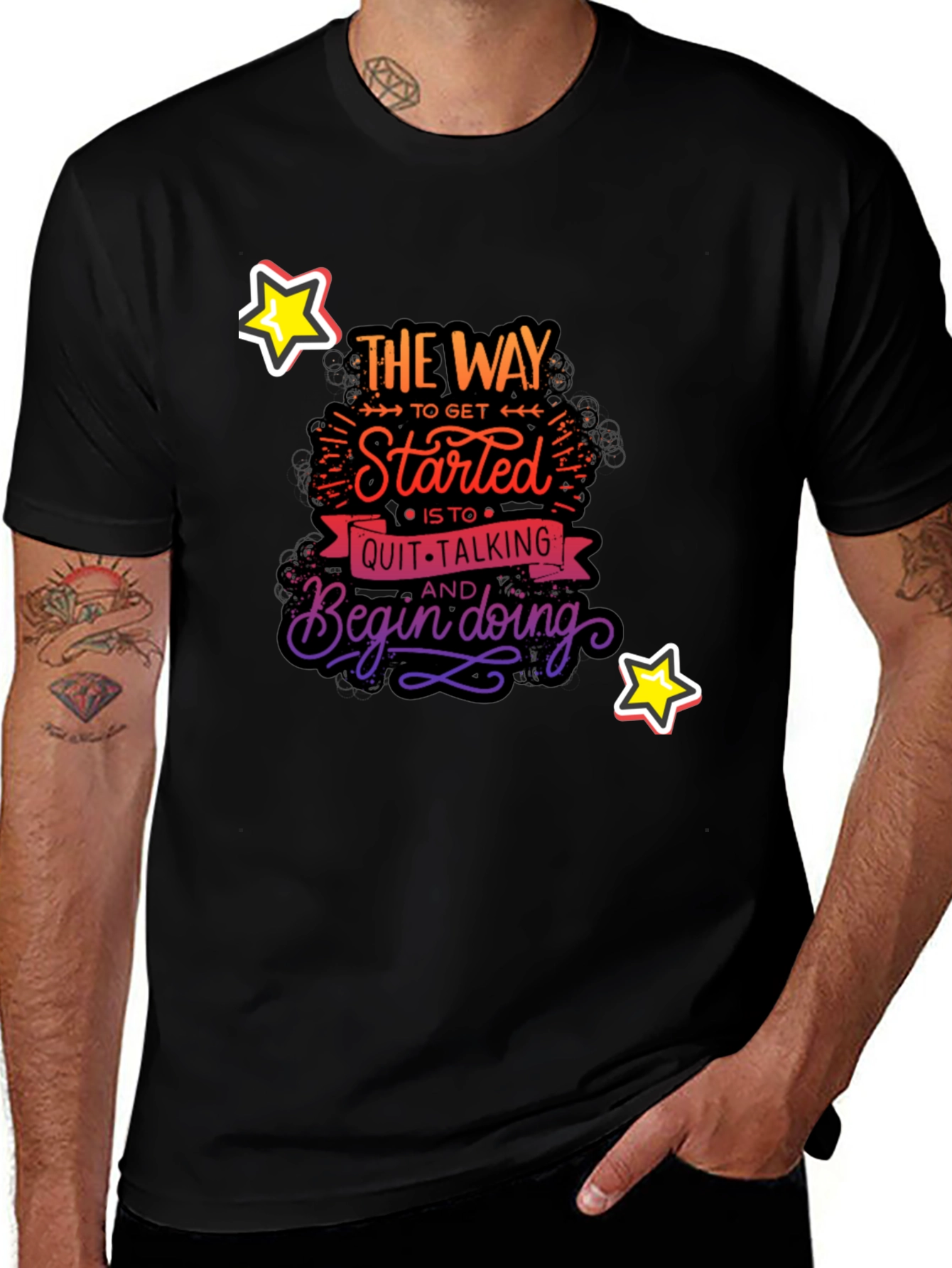 Motivational The Way Graphic T-Shirt