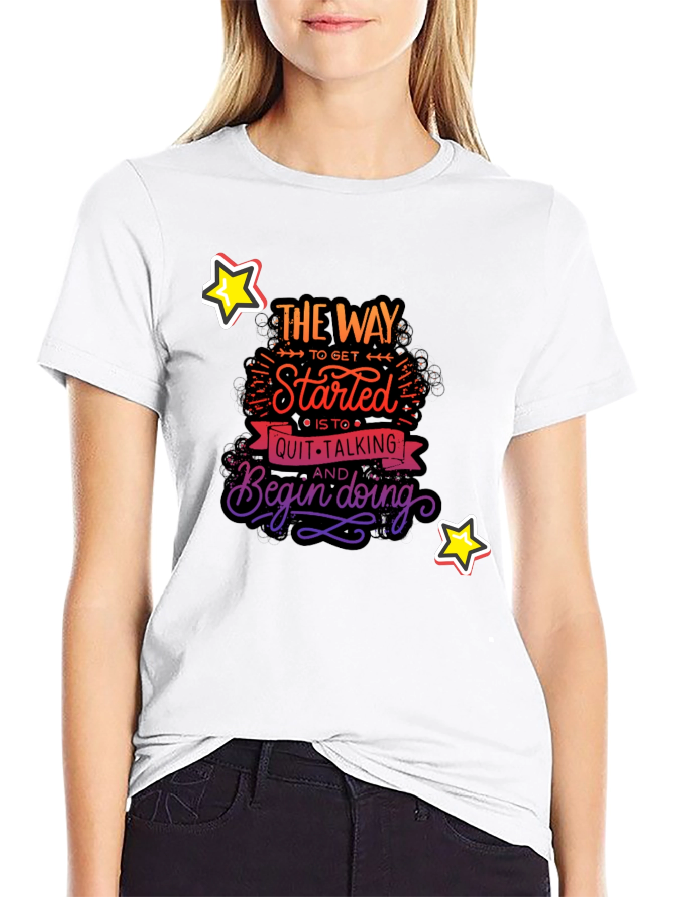 Motivational The Way Graphic T-Shirt