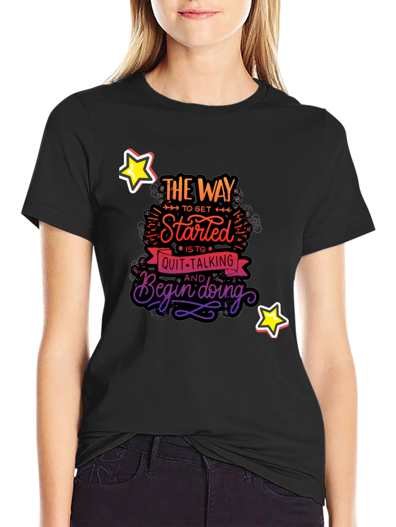 Motivational The Way Graphic T-Shirt