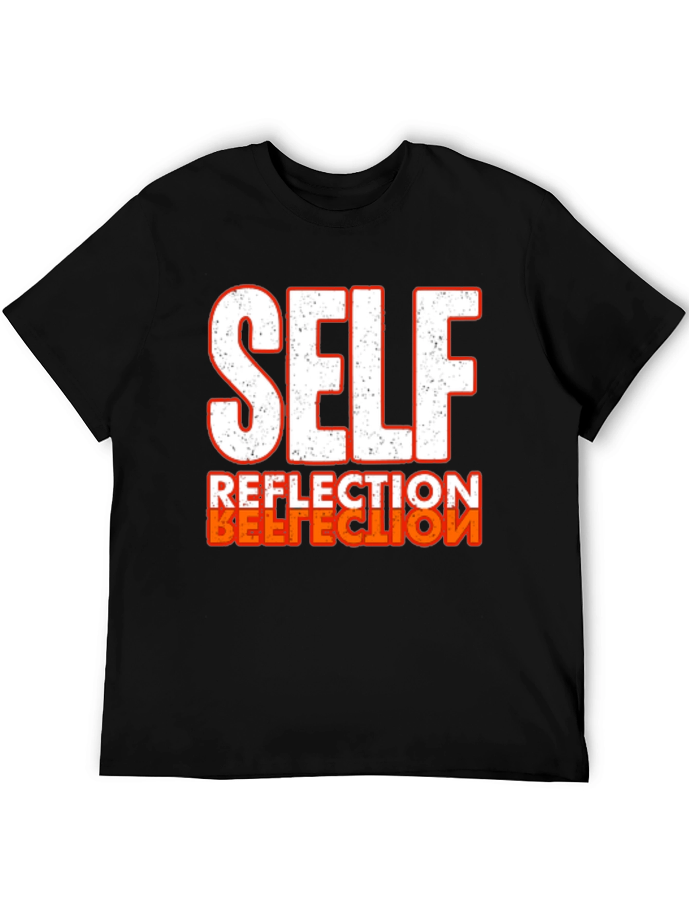 Self Reflection Graphic Print T-Shirt