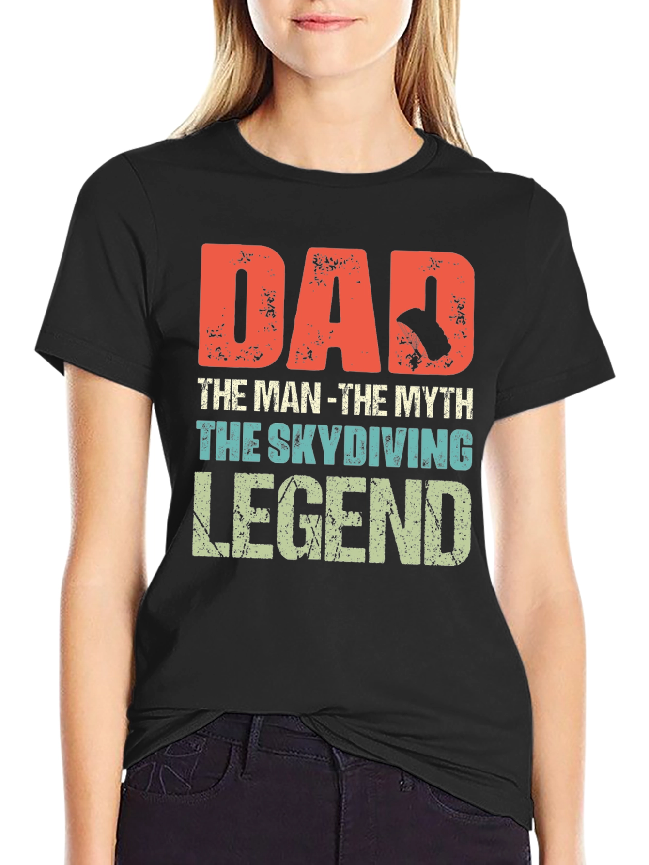Dad The Skydiving Legend T-Shirt