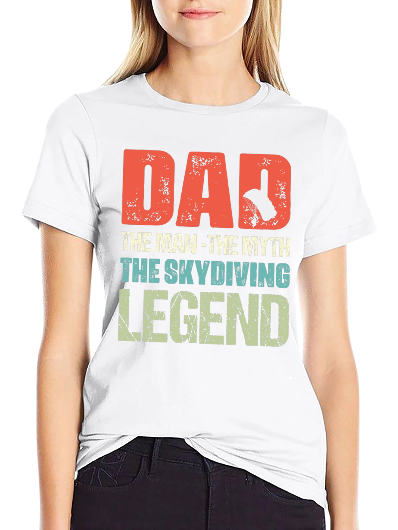 Dad The Skydiving Legend T-Shirt