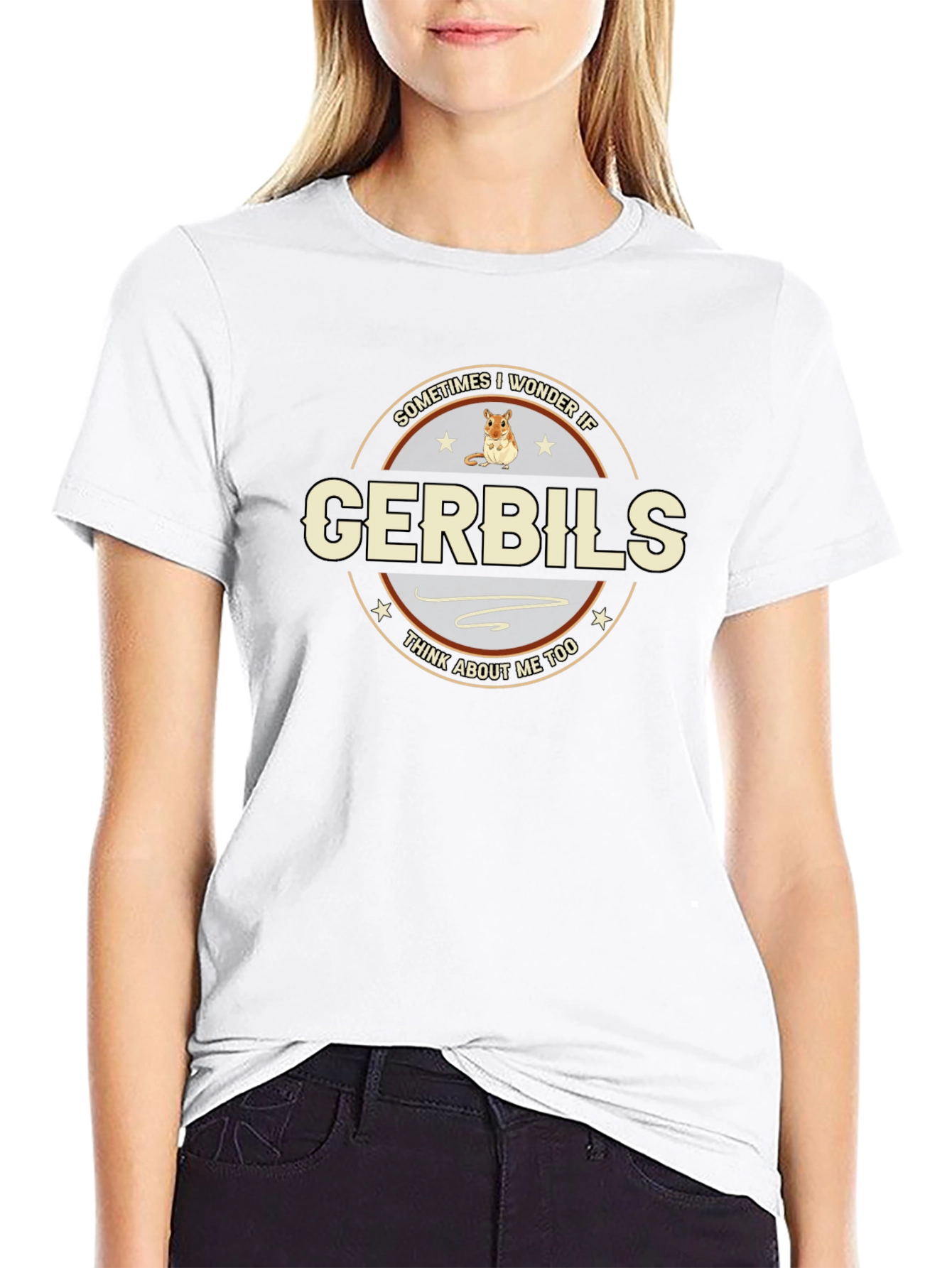 Funny Gerbil T-Shirt - Pet Owner Gift