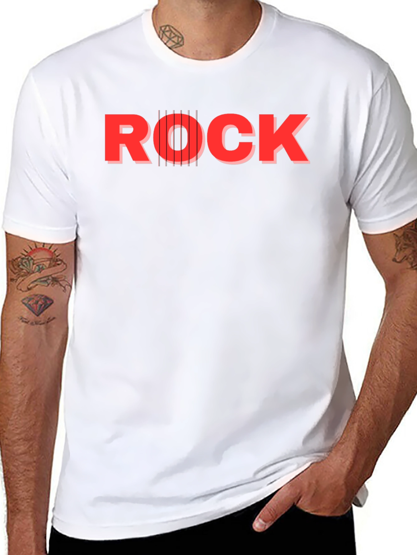 Rock Music T-Shirt - Classic Design Comfortable Fit