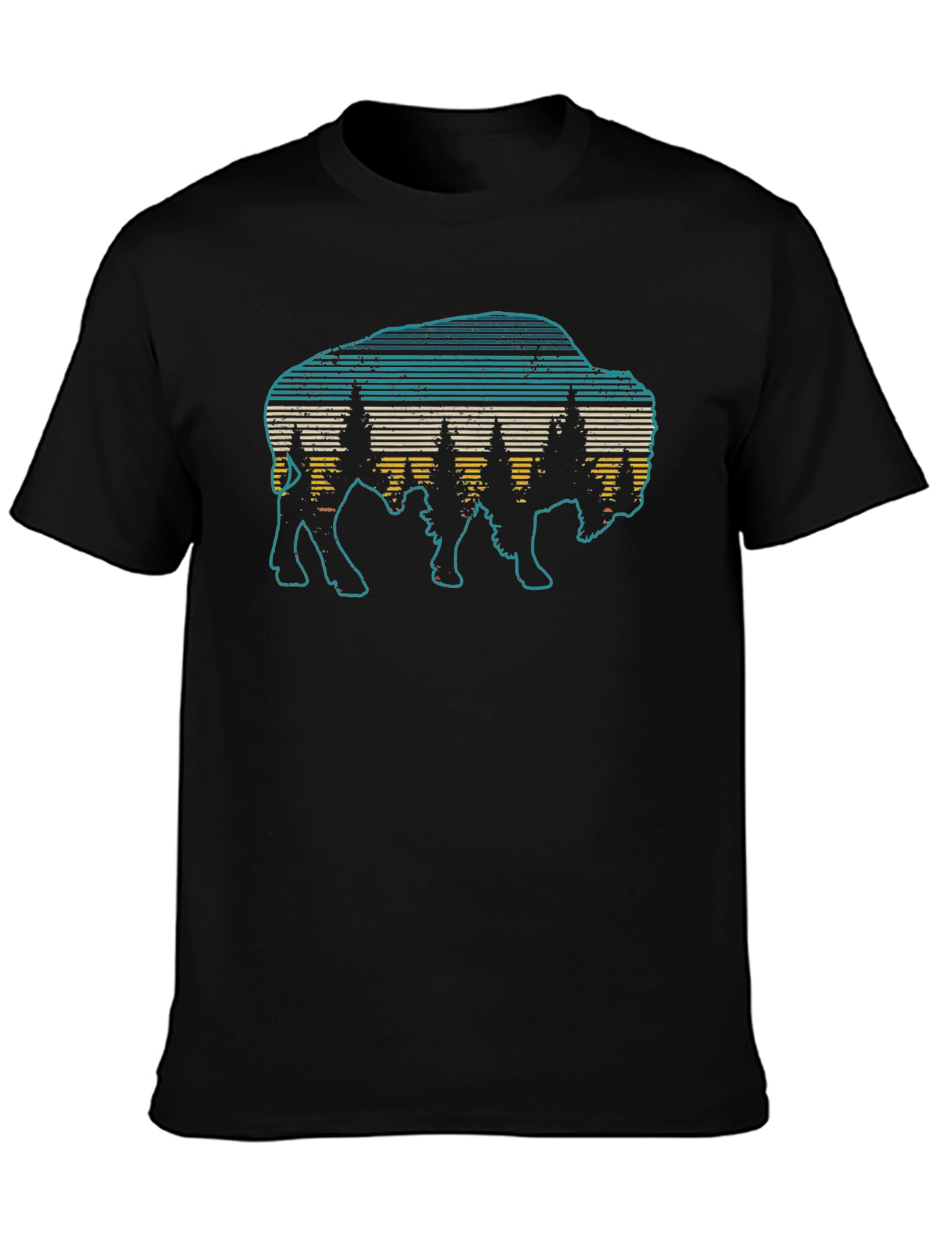 Buffalo Sunset Graphic Tee