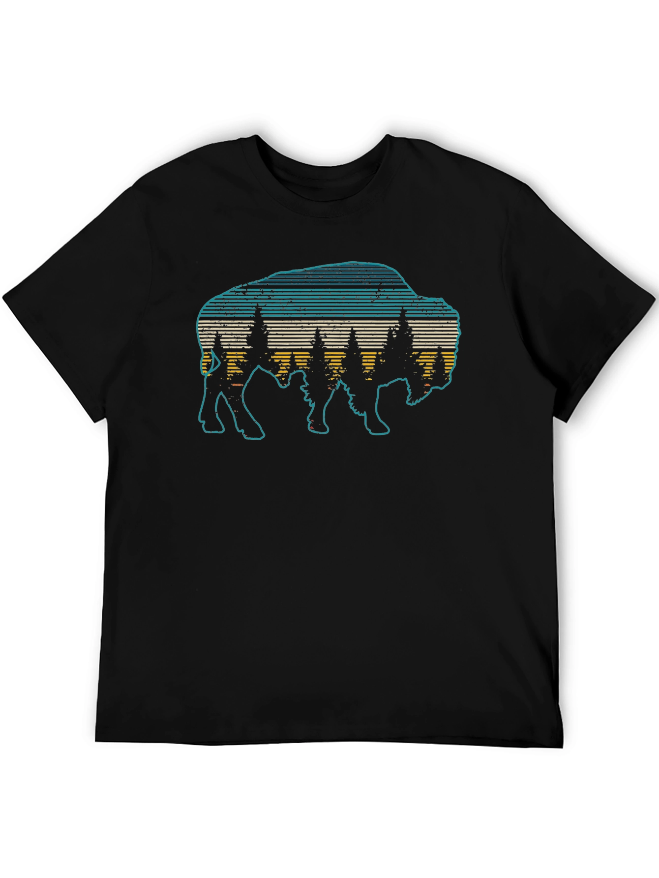 Buffalo Sunset Graphic Tee