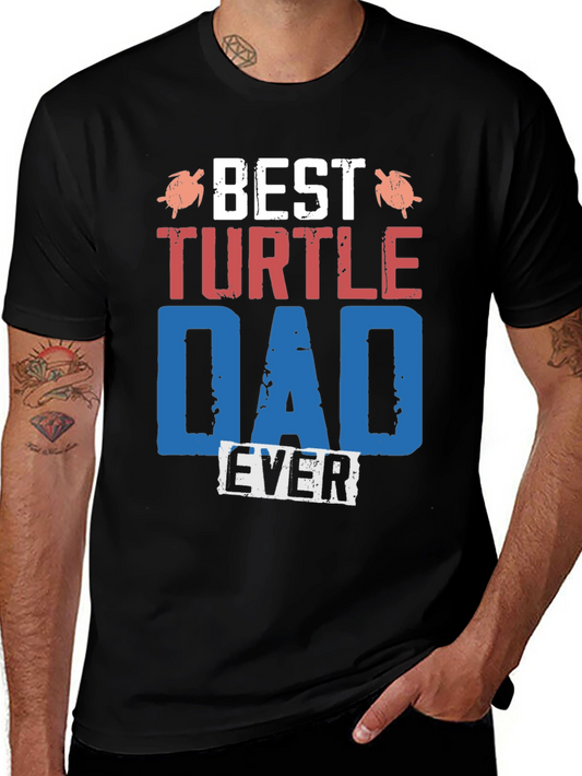 Best Turtle Dad Ever Graphic Tee