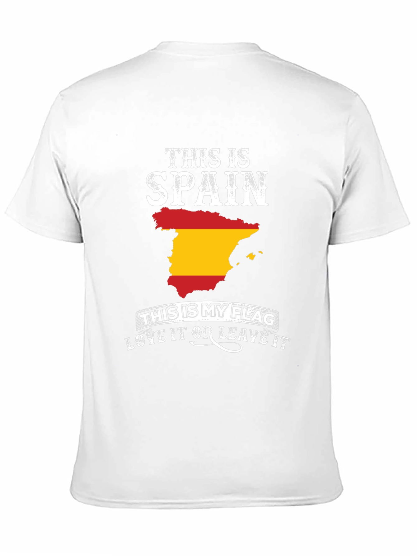 This is Spain Flag Graphic T-Shirt