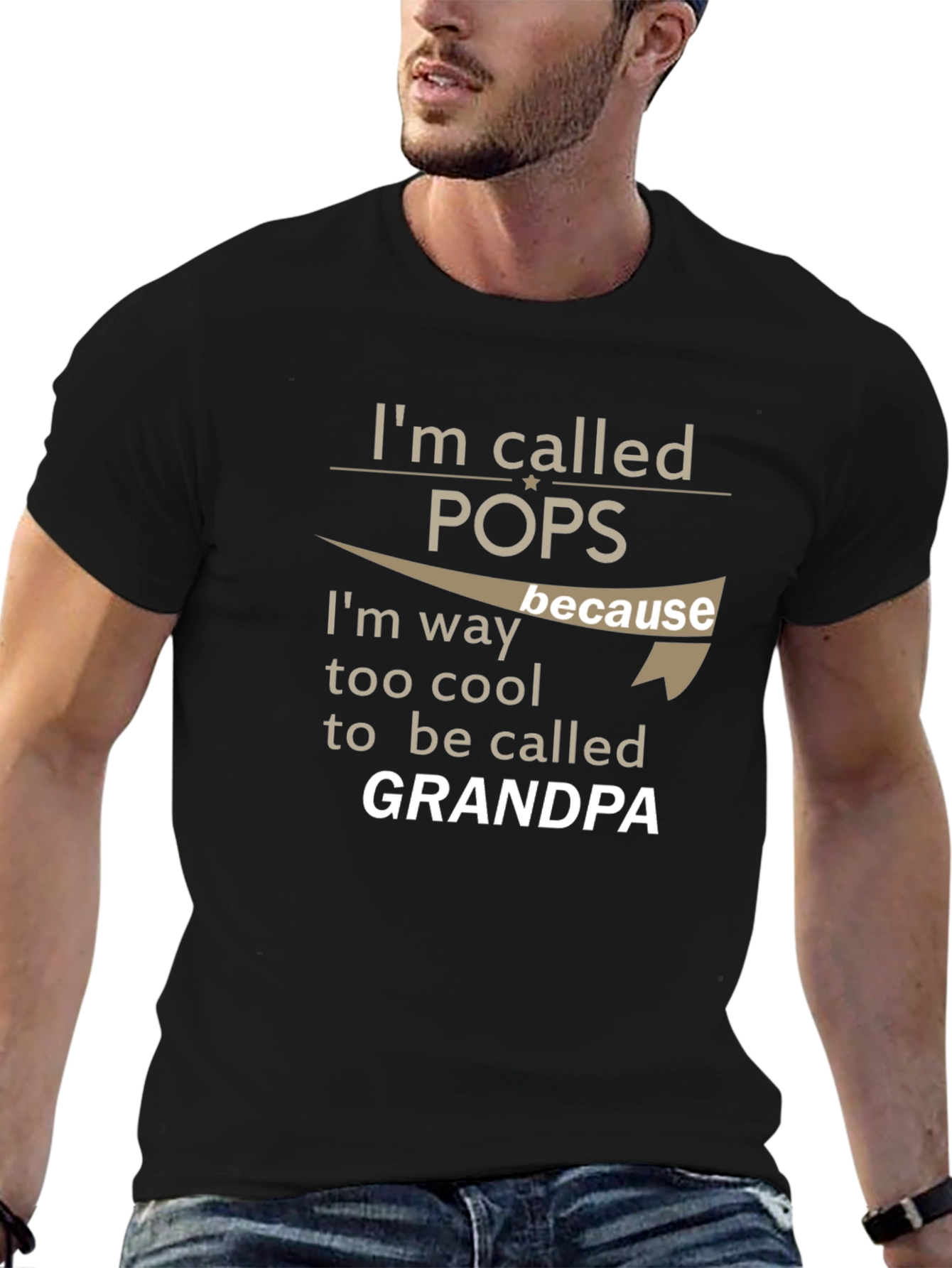 Im Called Pops T-Shirt - Cool Grandpa Tee