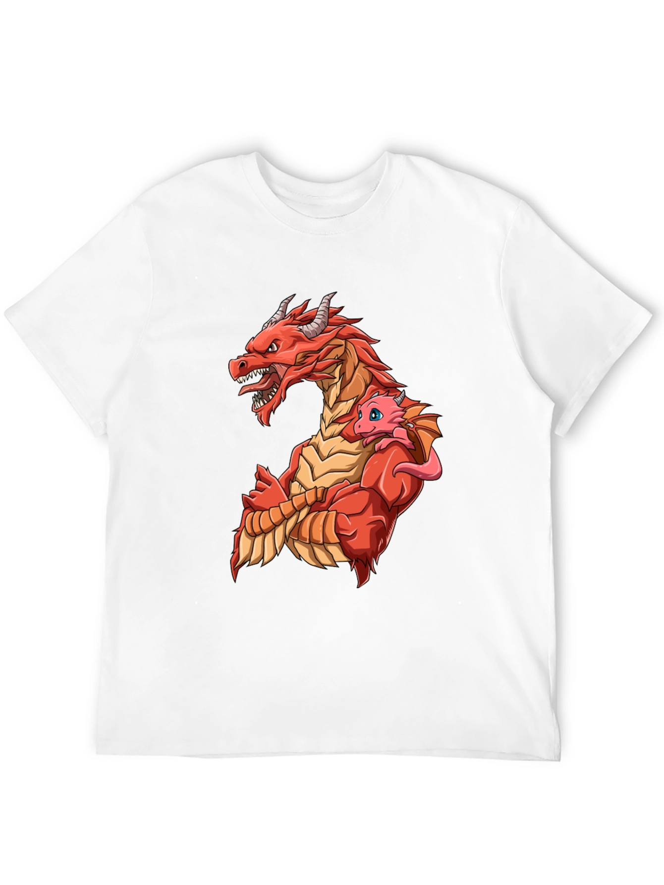 Dragon Family Graphic T-Shirt