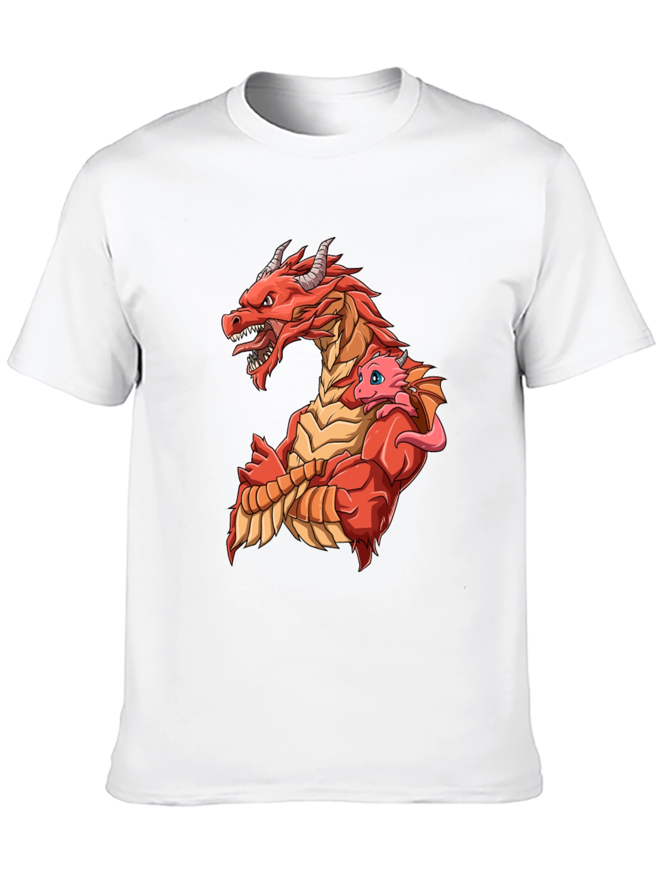 Dragon Family Graphic T-Shirt