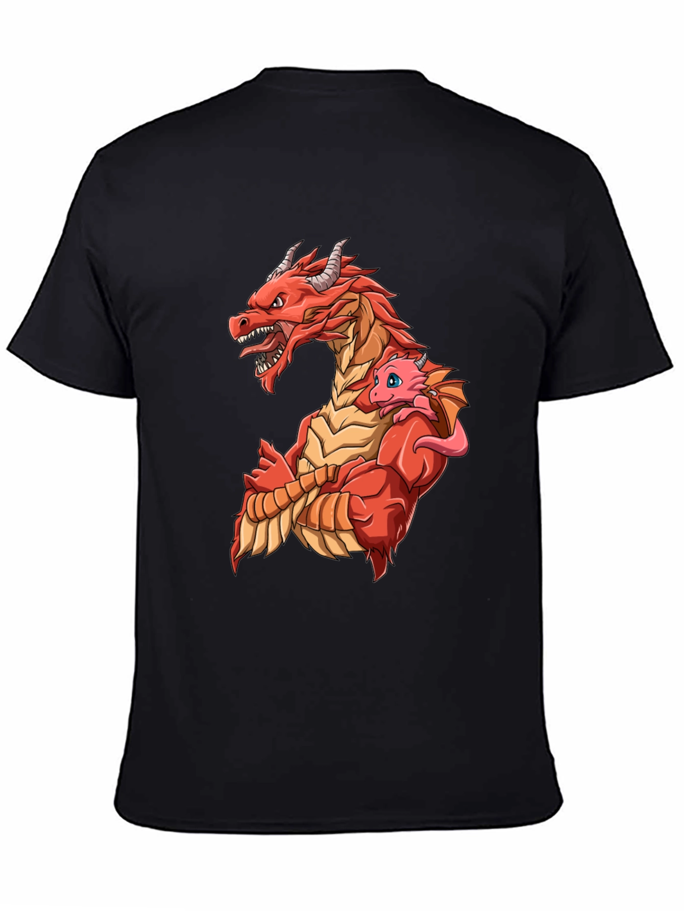 Dragon Family Graphic T-Shirt