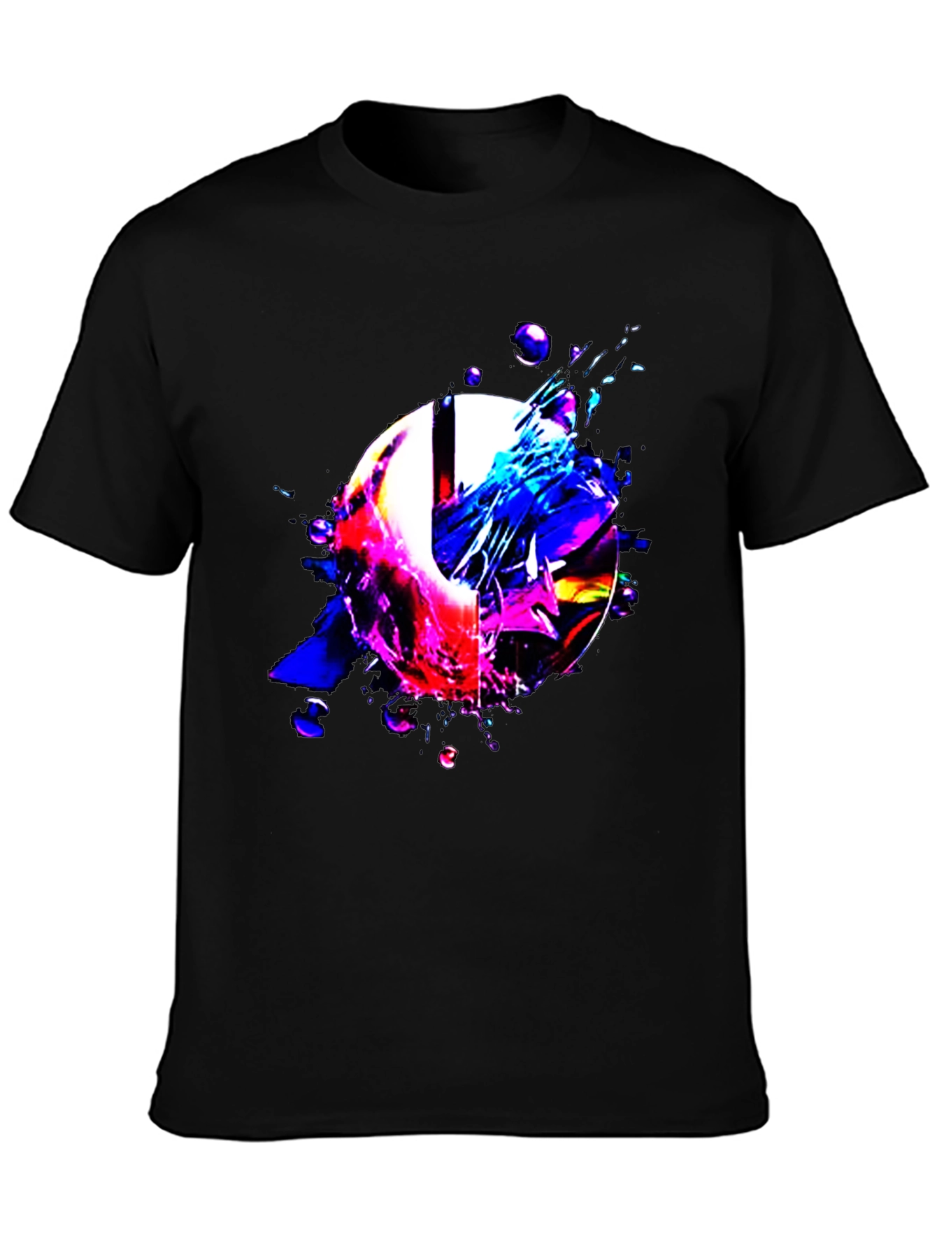 Abstract Graphic Print T-Shirt