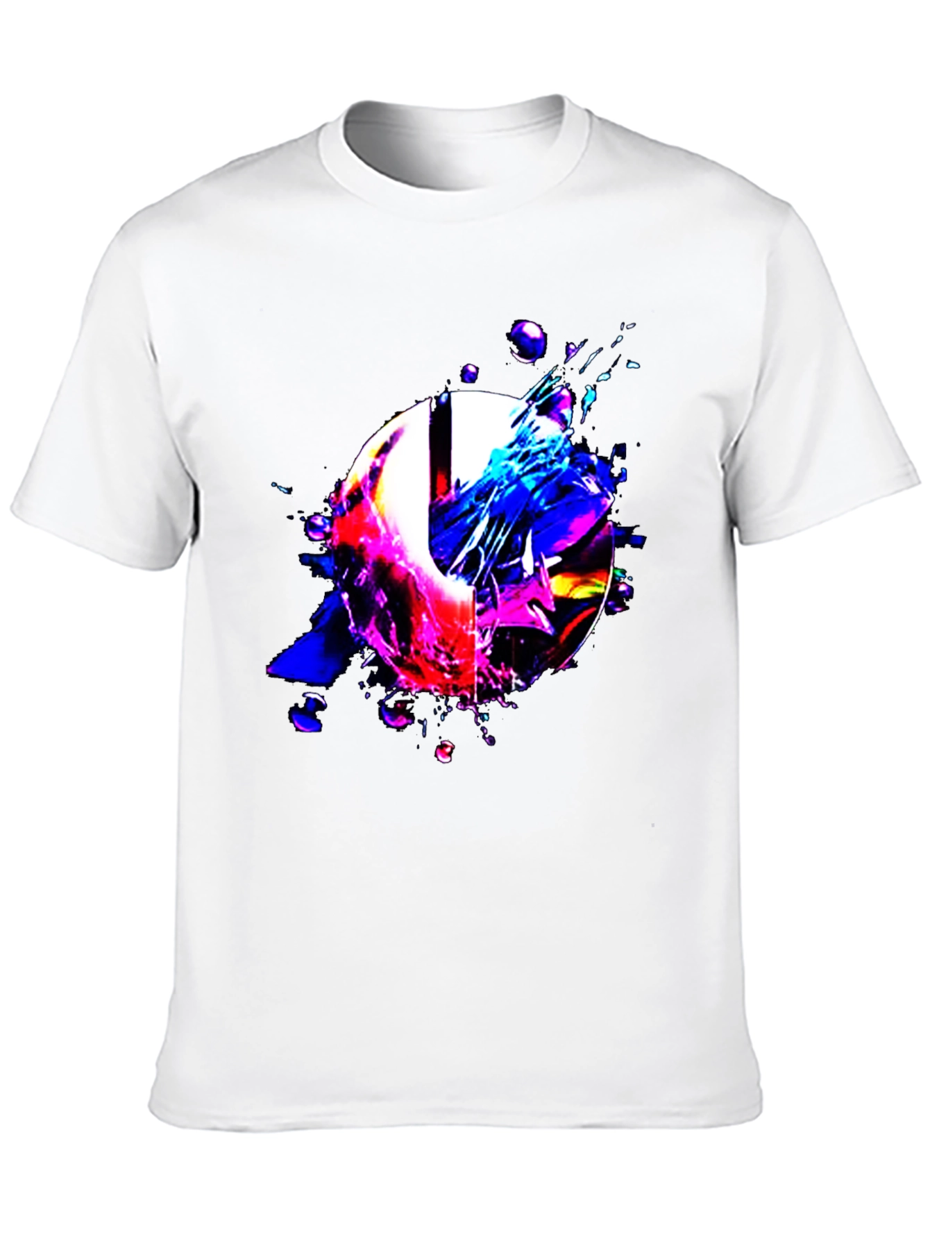 Abstract Graphic Print T-Shirt