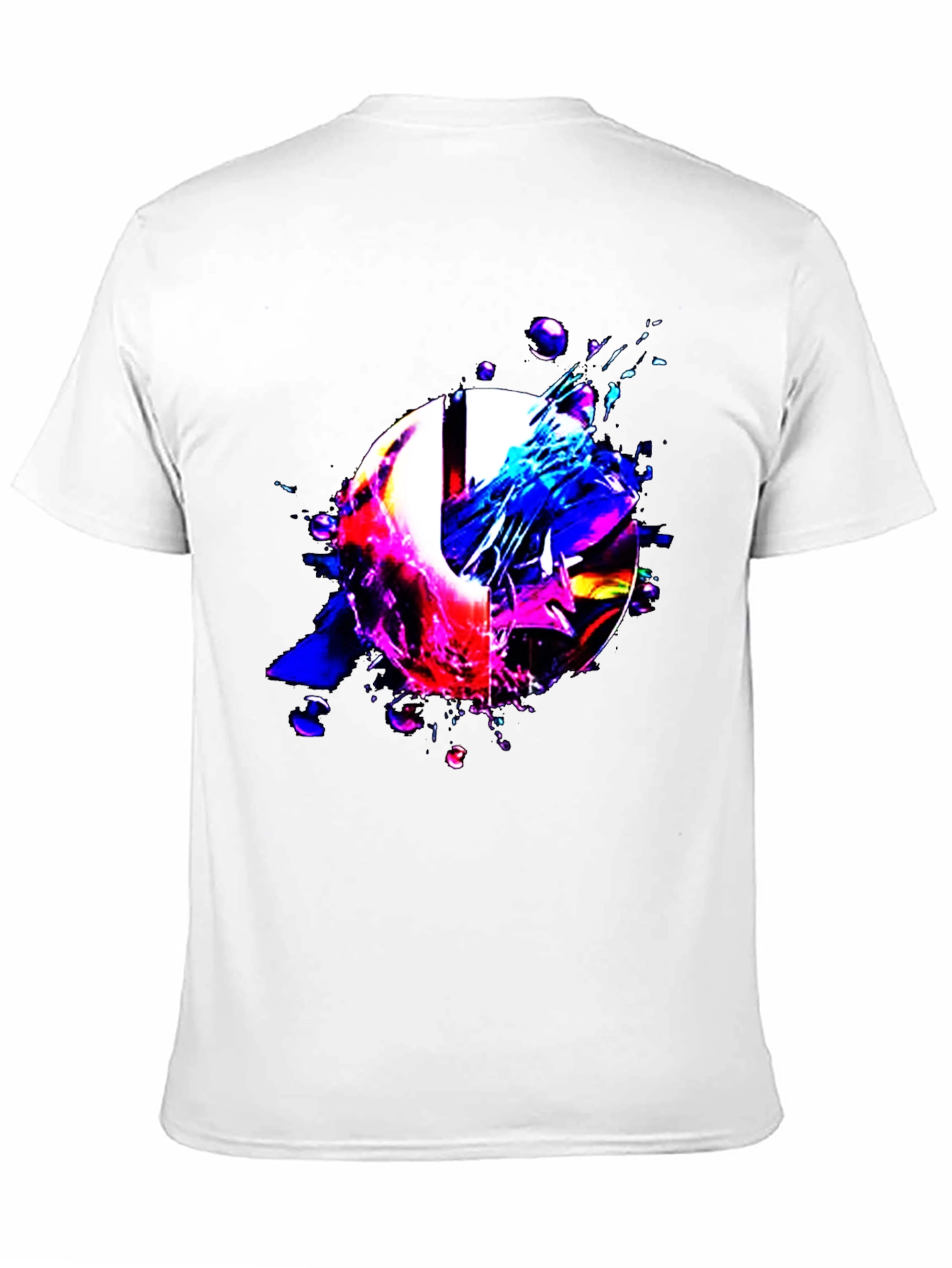 Abstract Graphic Print T-Shirt