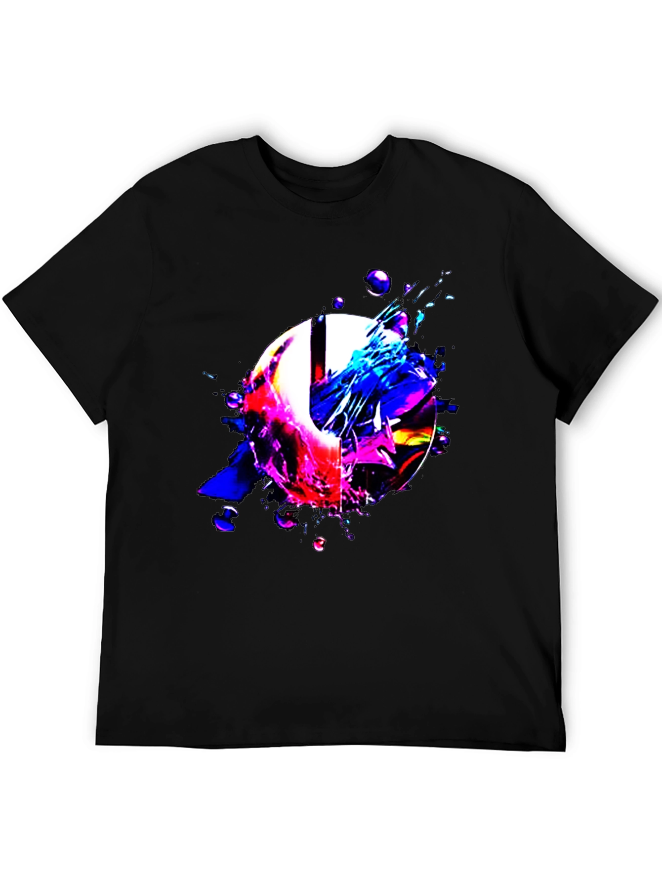 Abstract Graphic Print T-Shirt