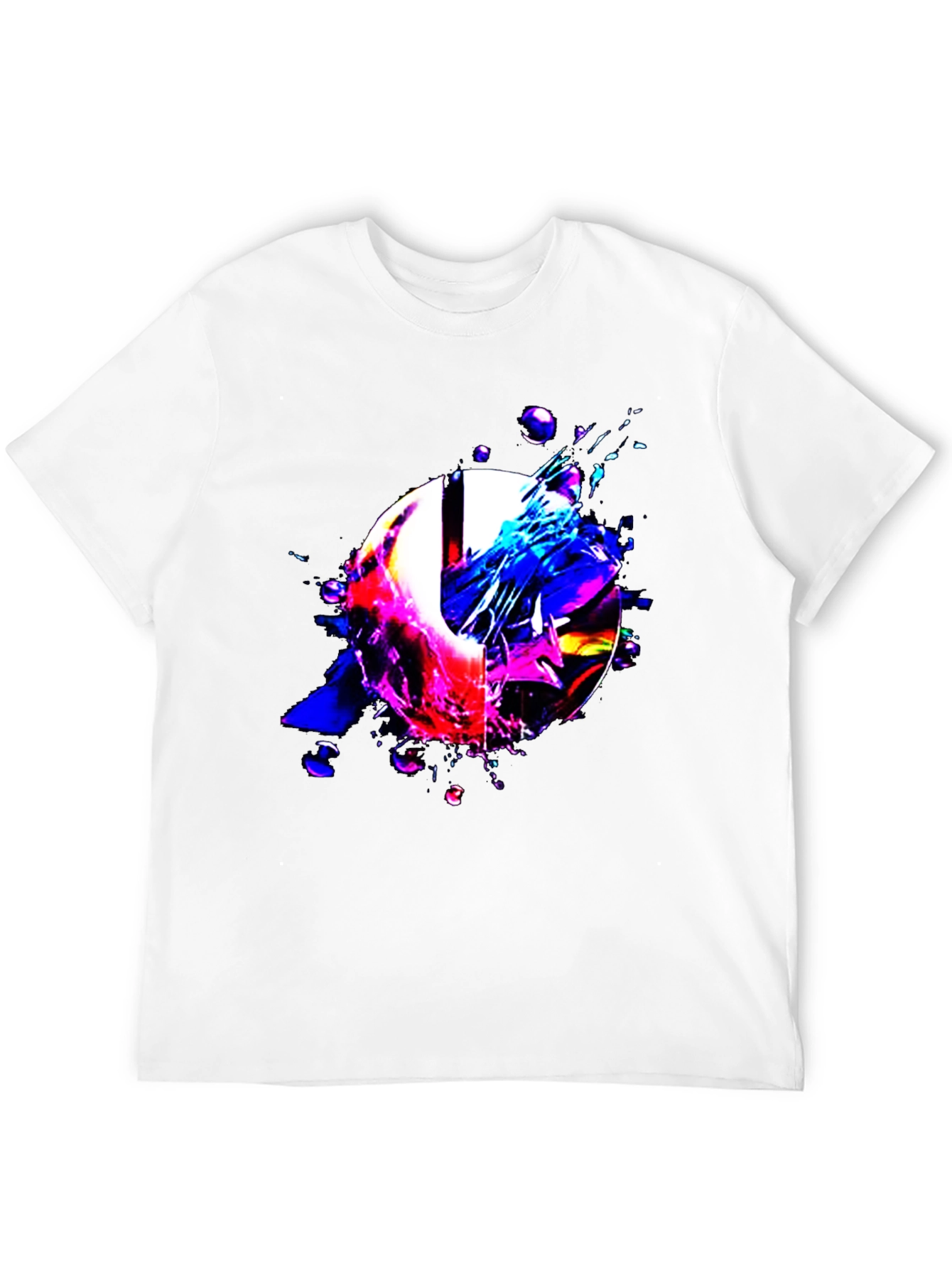 Abstract Graphic Print T-Shirt