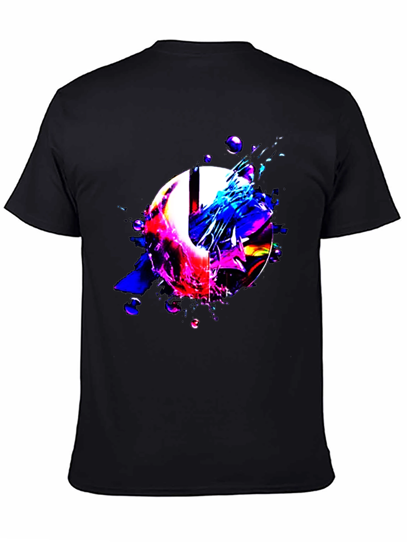 Abstract Graphic Print T-Shirt