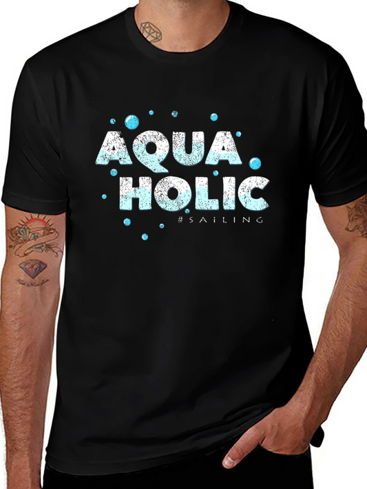 Aqua Holic Sailing Graphic Tee
