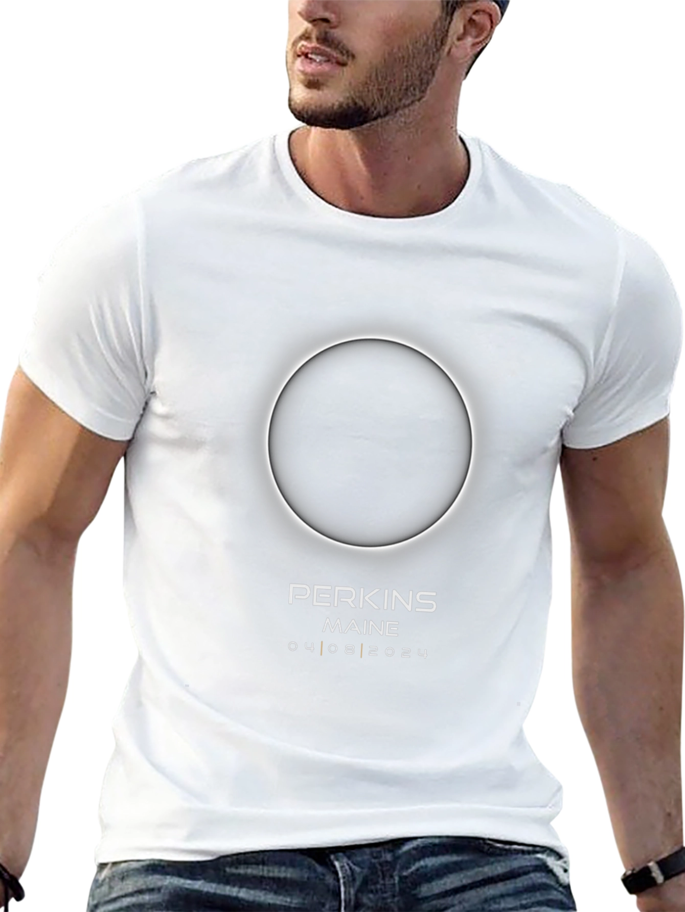 Perkins Maine Eclipse 2024 T-Shirt