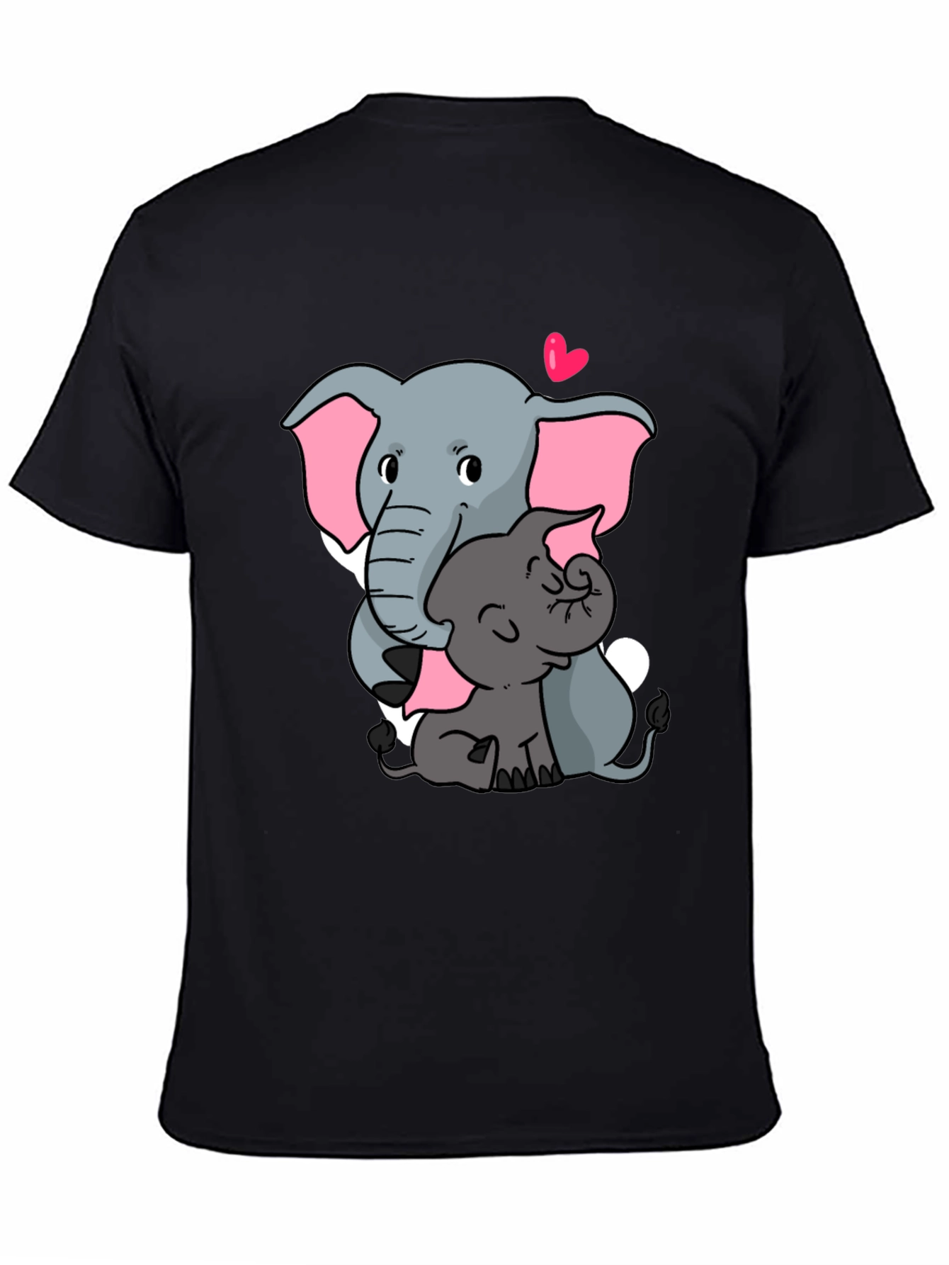 Cute Elephant Mom and Baby T-Shirt
