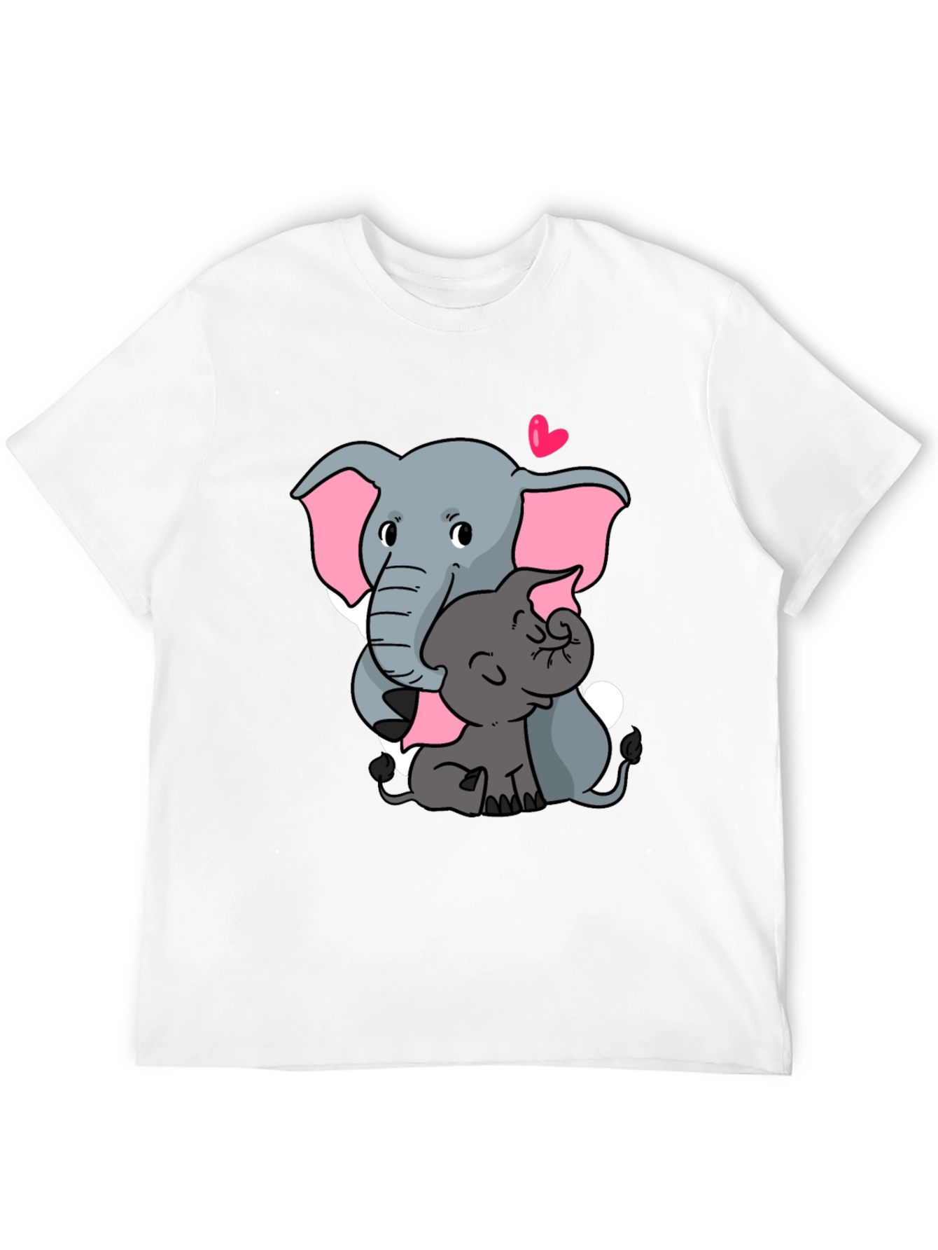Cute Elephant Mom and Baby T-Shirt