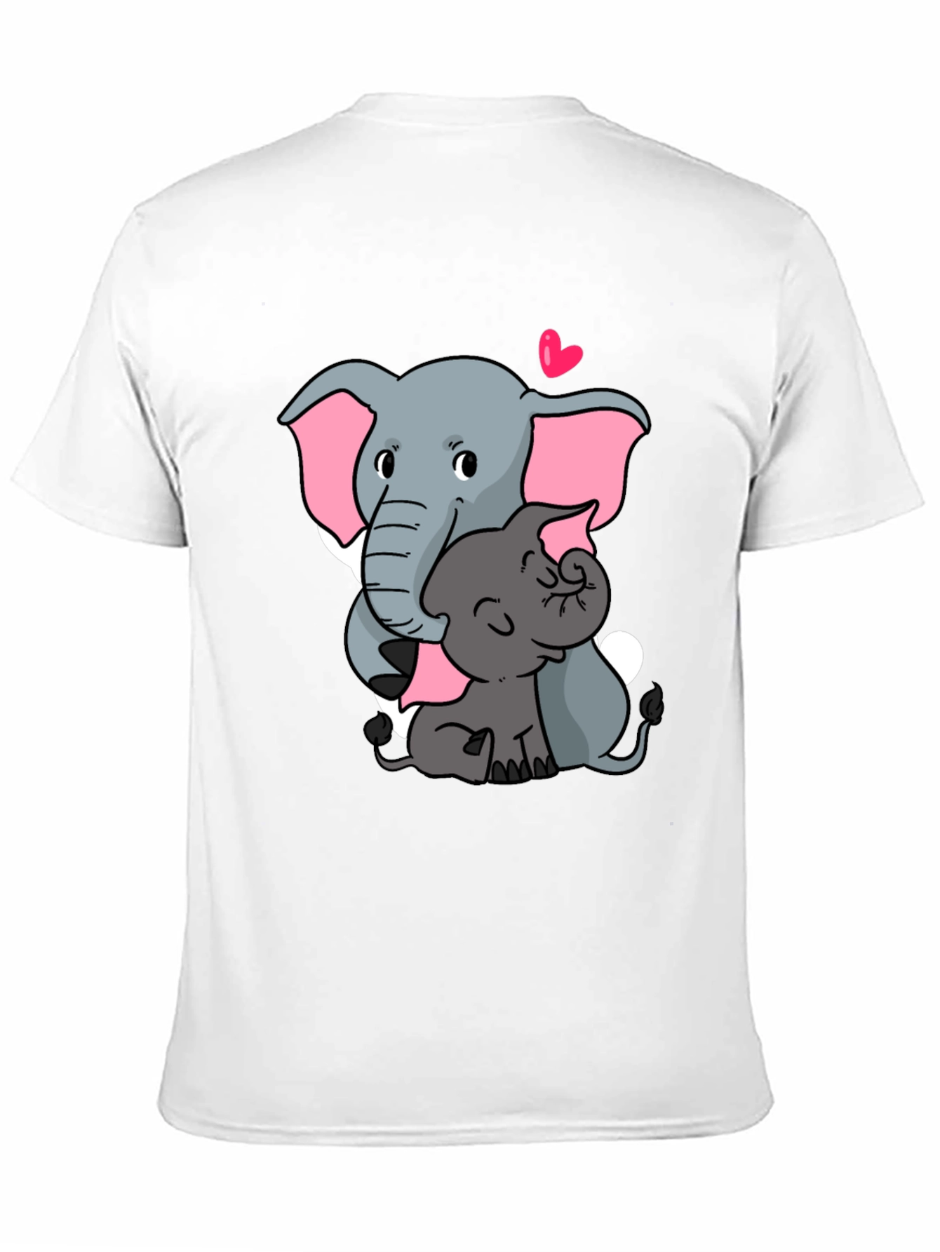 Cute Elephant Mom and Baby T-Shirt