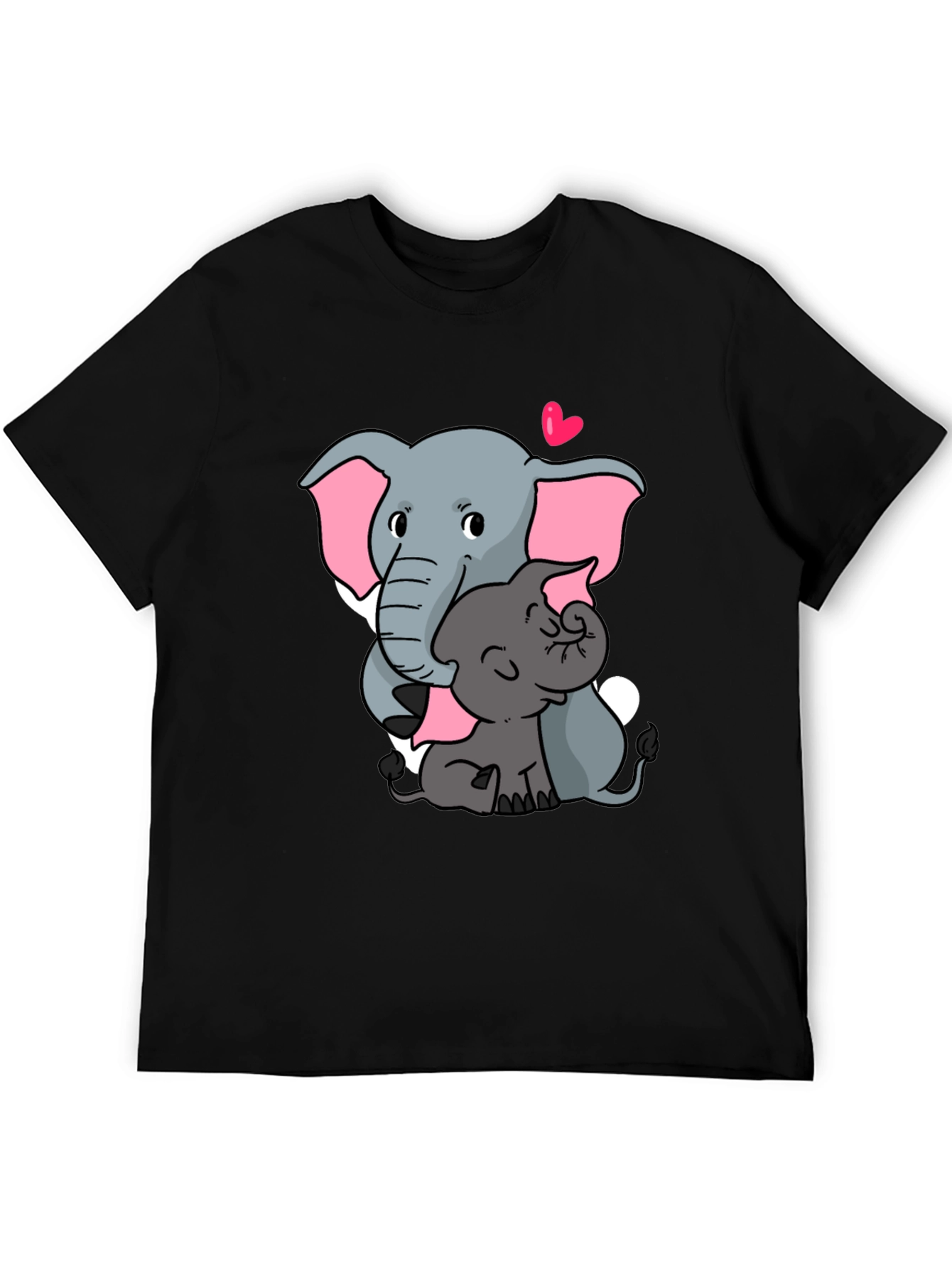 Cute Elephant Mom and Baby T-Shirt