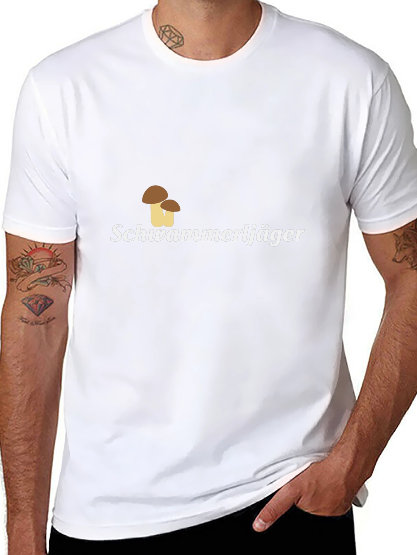 Schwammerljäger T-Shirt - Mushroom Hunter Tee
