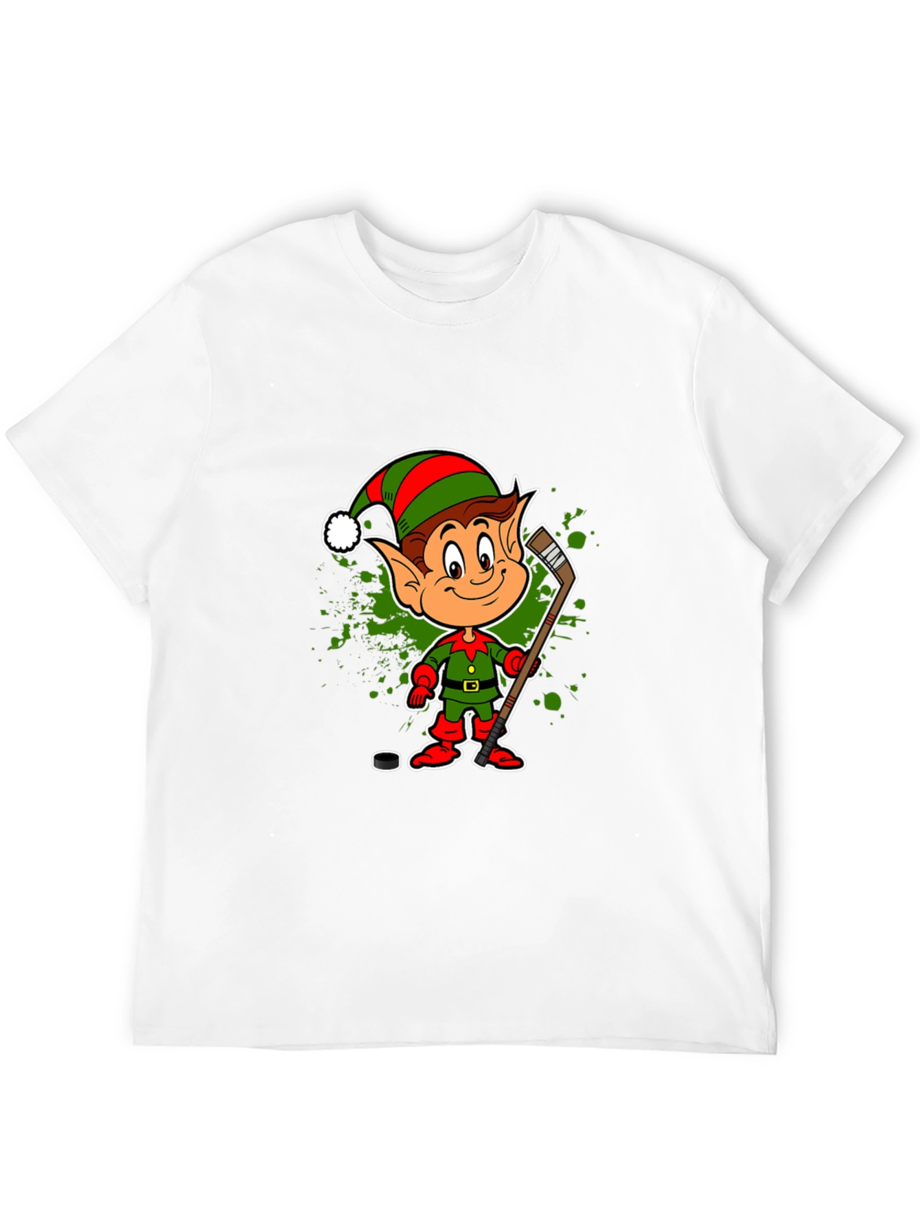 Festive Hockey Elf T-Shirt