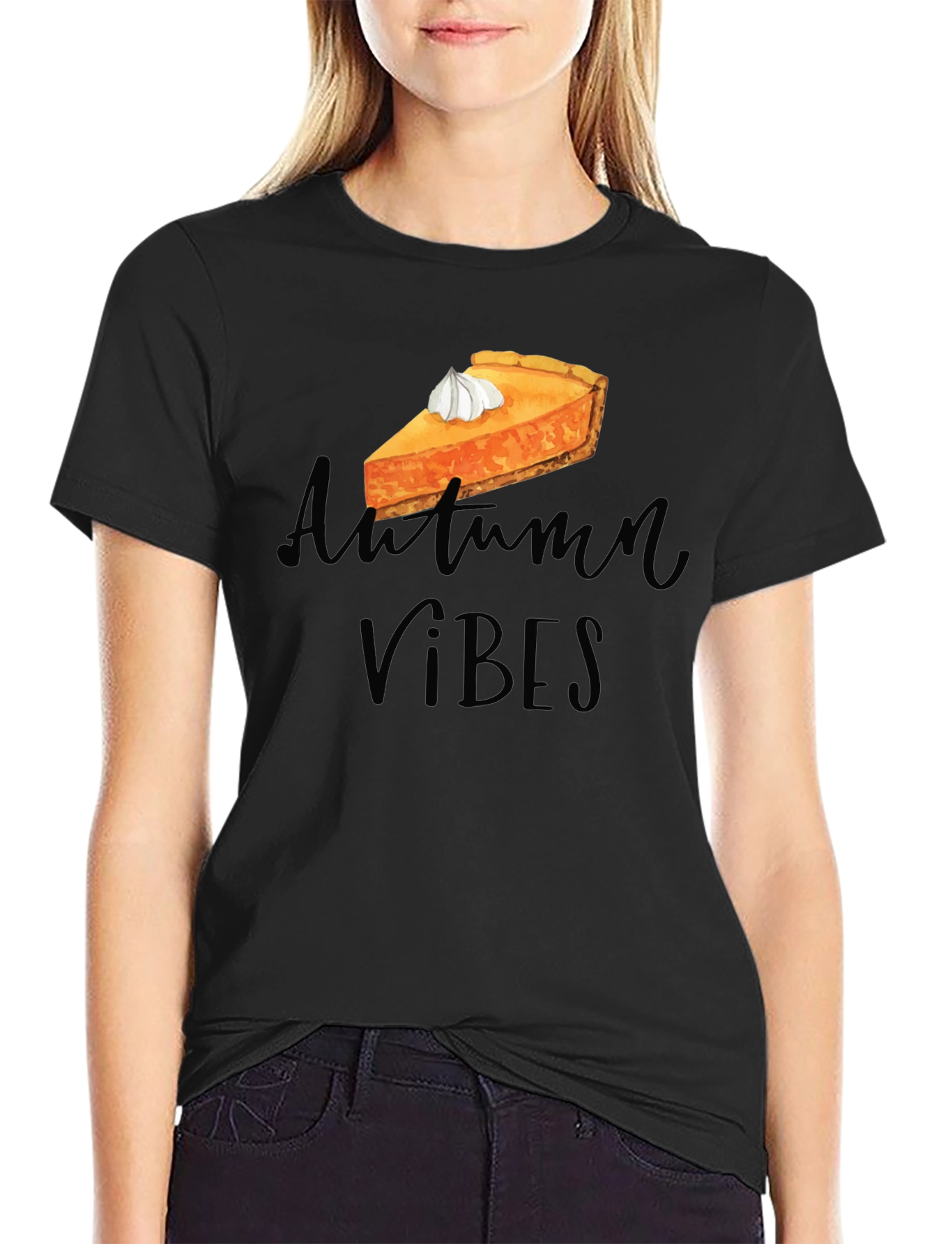 Autumn Vibes Pumpkin Pie T-Shirt