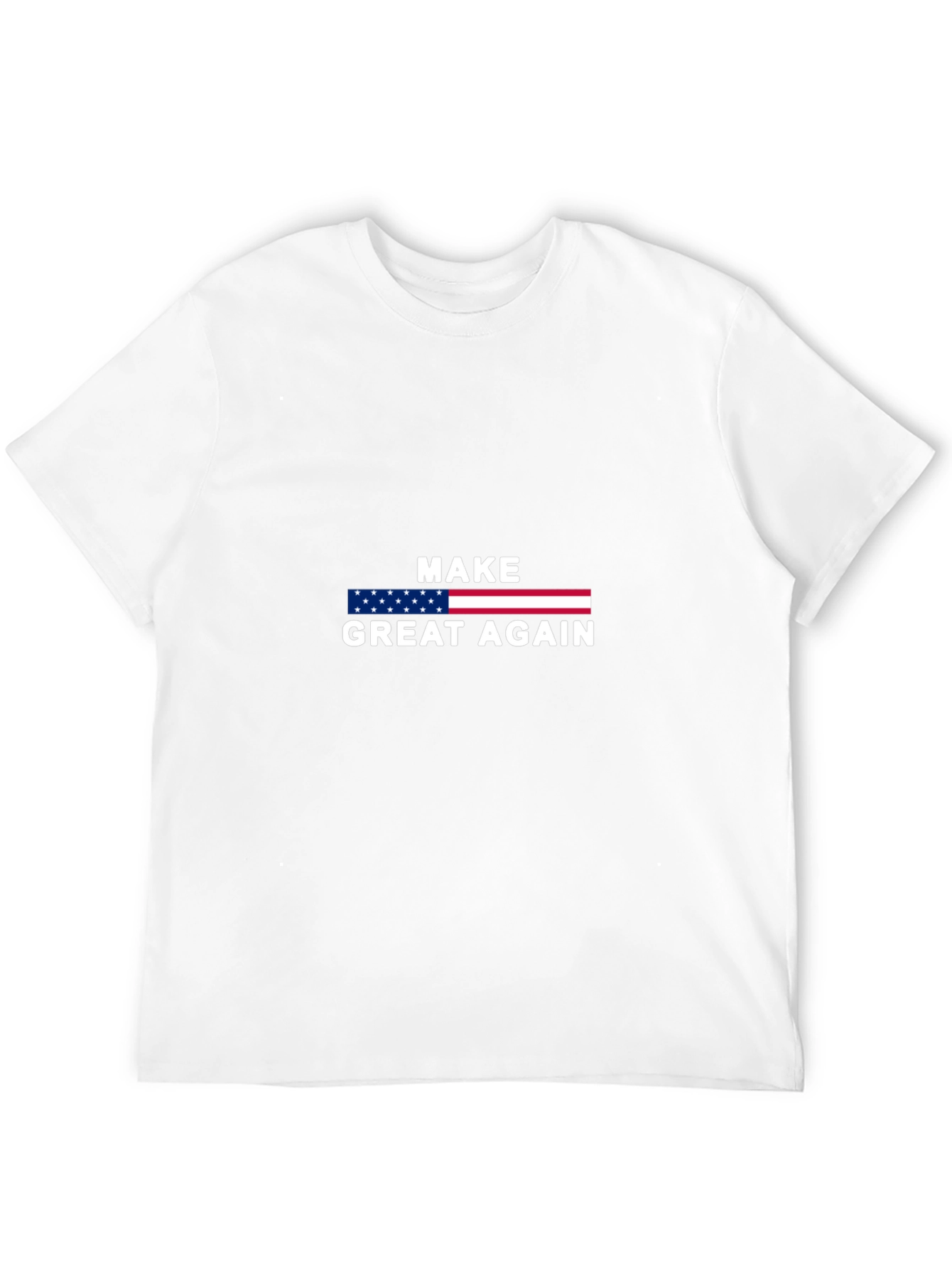 Make Great Again T-Shirt - Patriotic USA Flag Tee