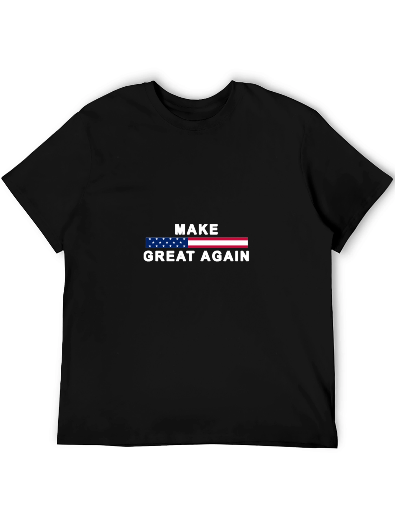 Make Great Again T-Shirt - Patriotic USA Flag Tee