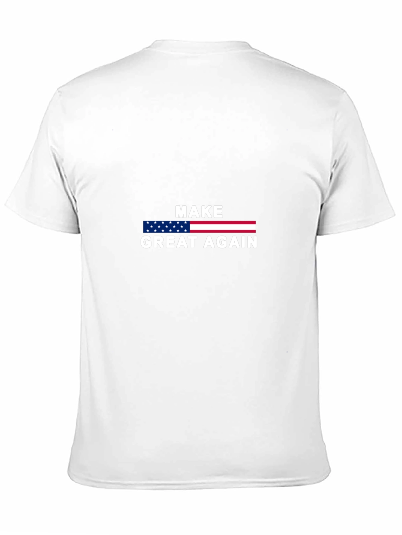 Make Great Again T-Shirt - Patriotic USA Flag Tee