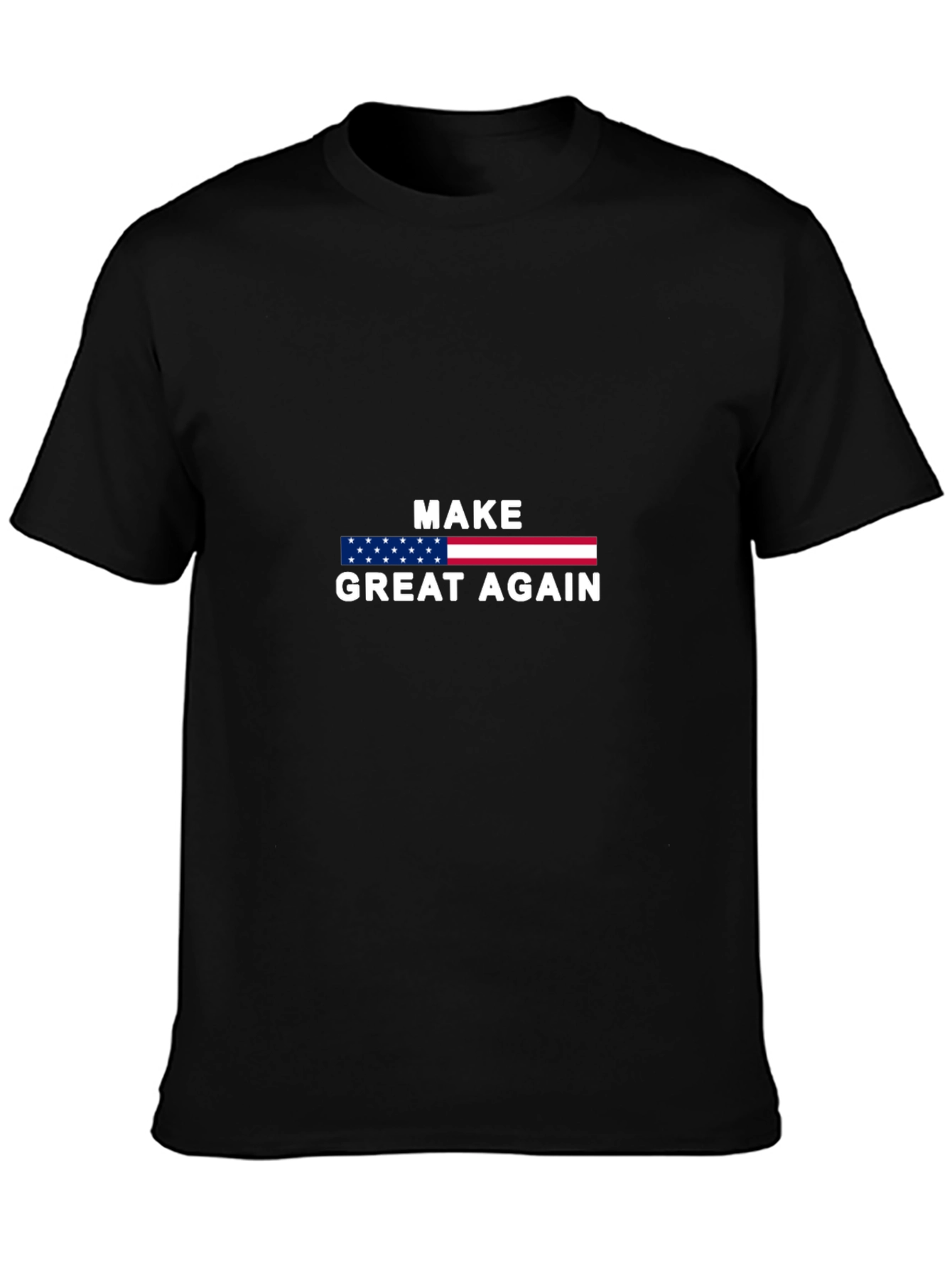 Make Great Again T-Shirt - Patriotic USA Flag Tee