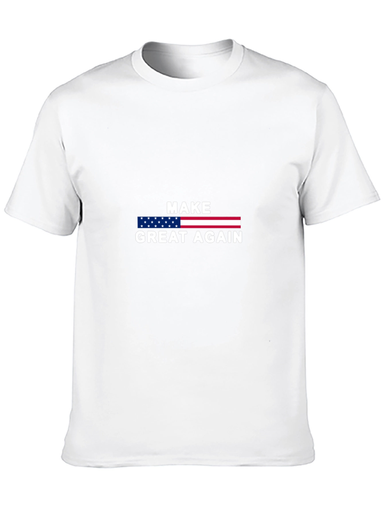 Make Great Again T-Shirt - Patriotic USA Flag Tee