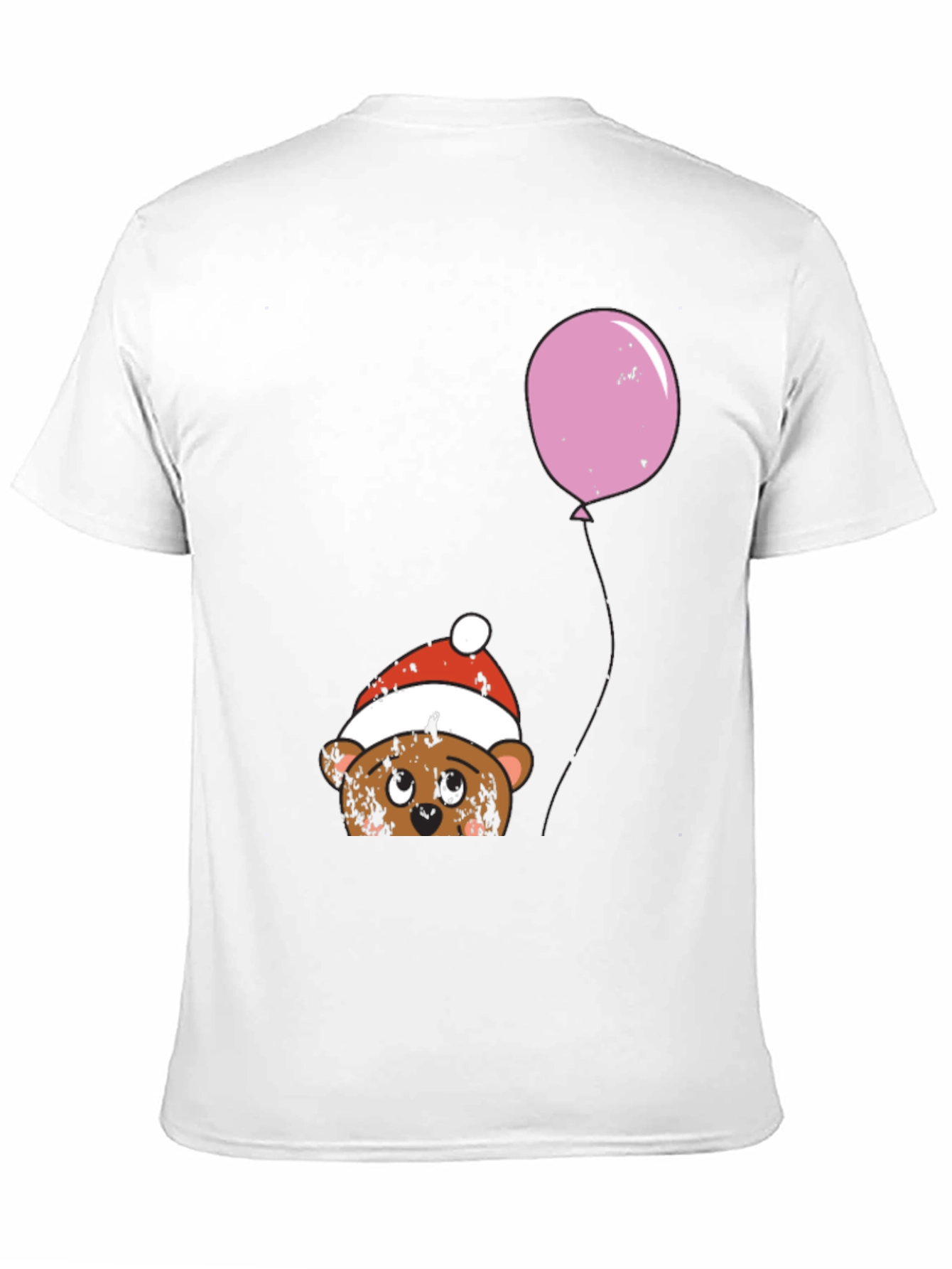 Cute Bear with Balloon Graphic Tee