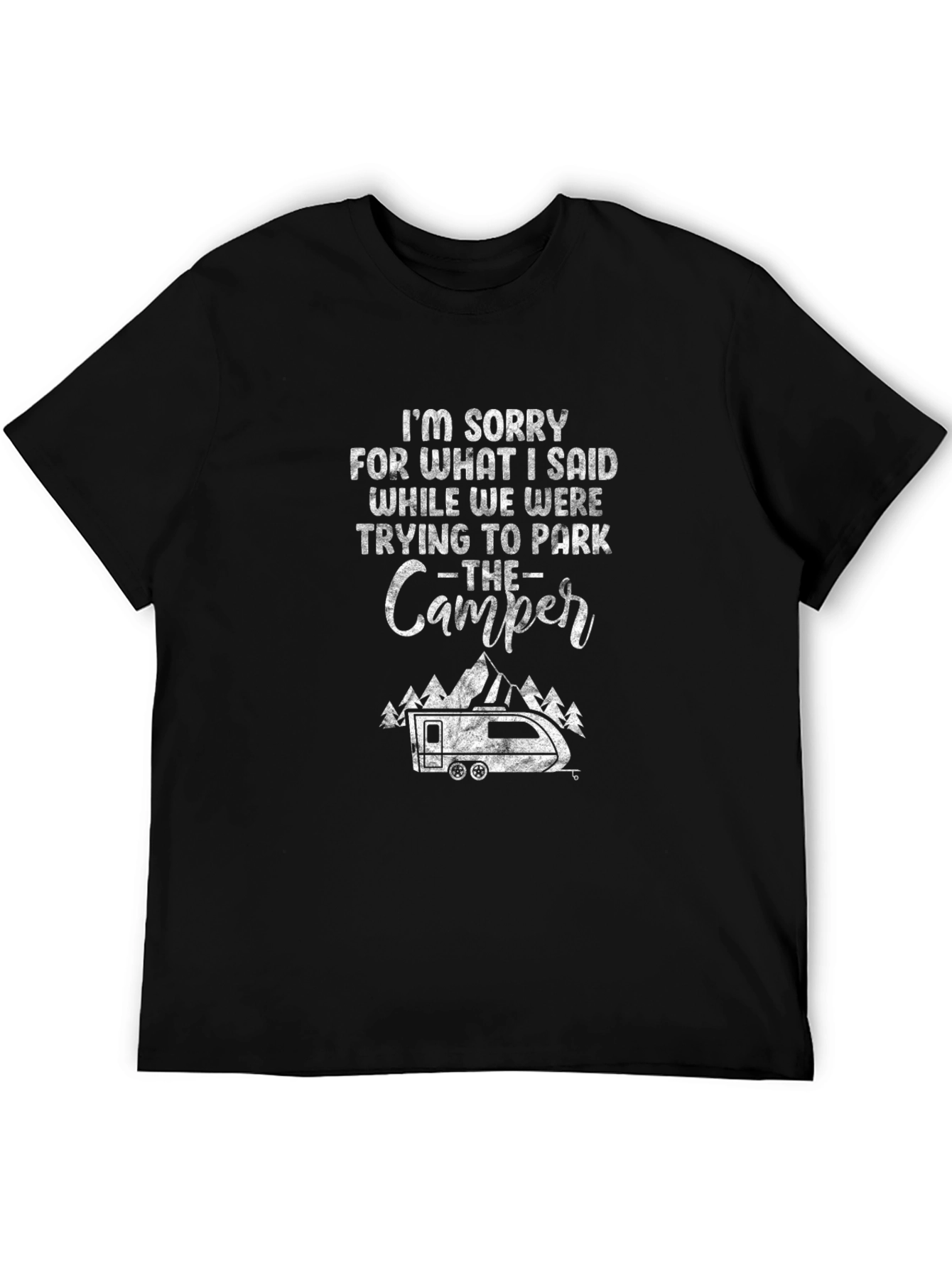 Camper Parking Apology T-Shirt