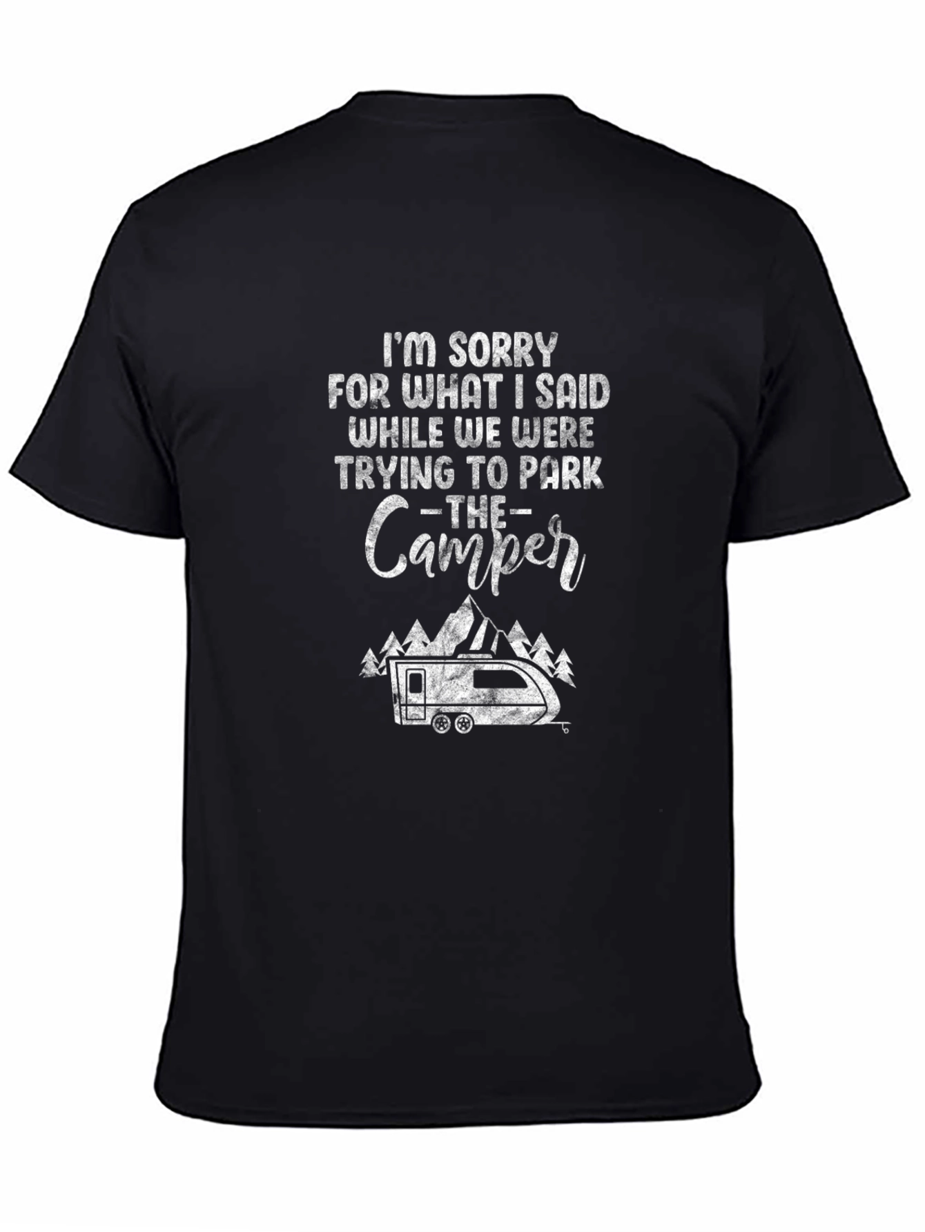 Camper Parking Apology T-Shirt