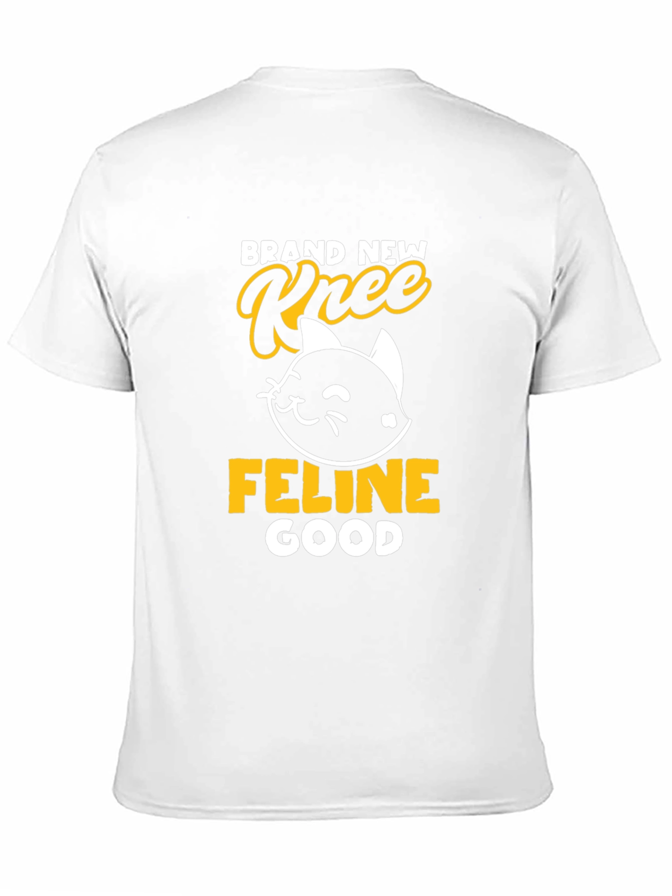Brand New Knee Feline Good Black T-Shirt