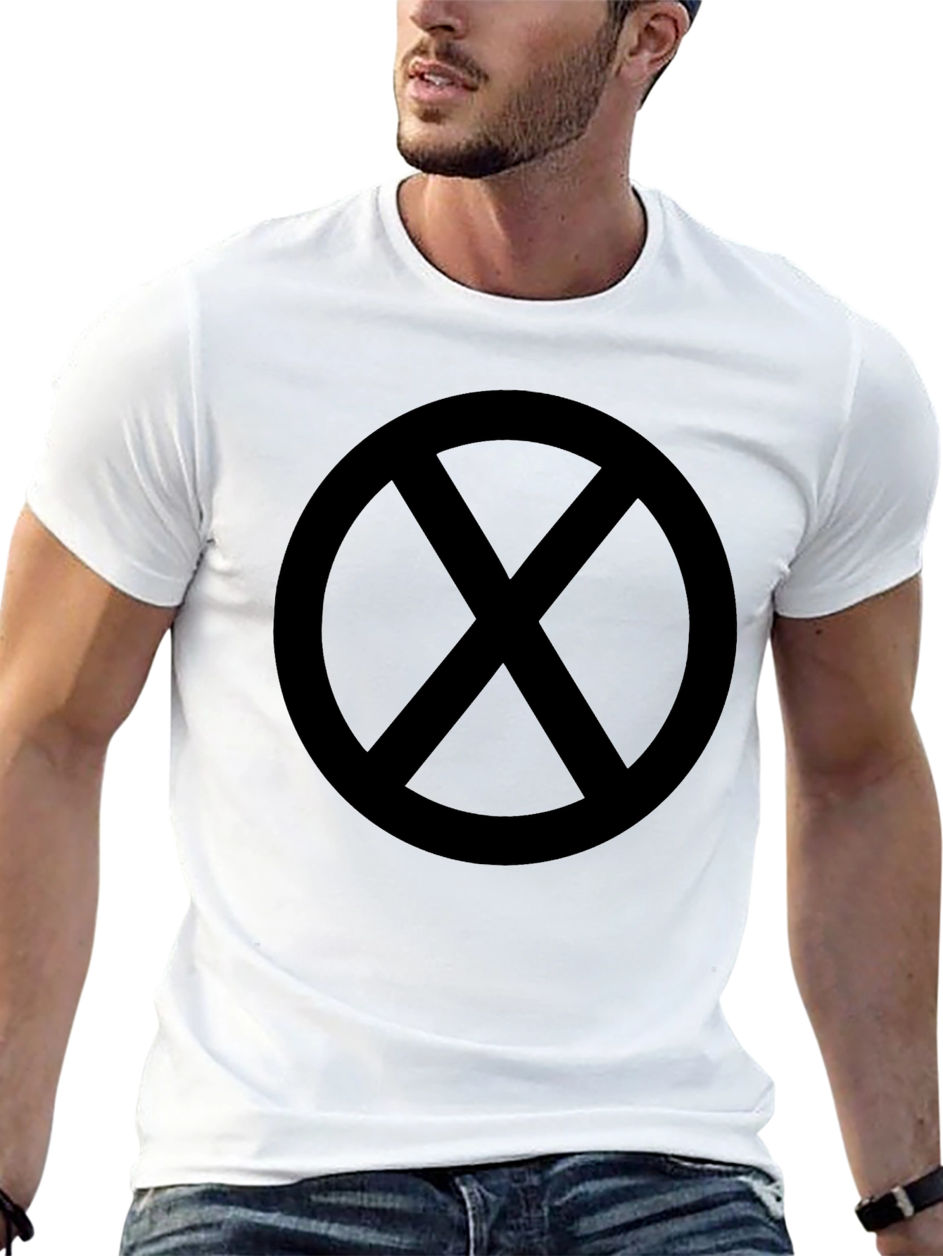 Black Circle X T-Shirt