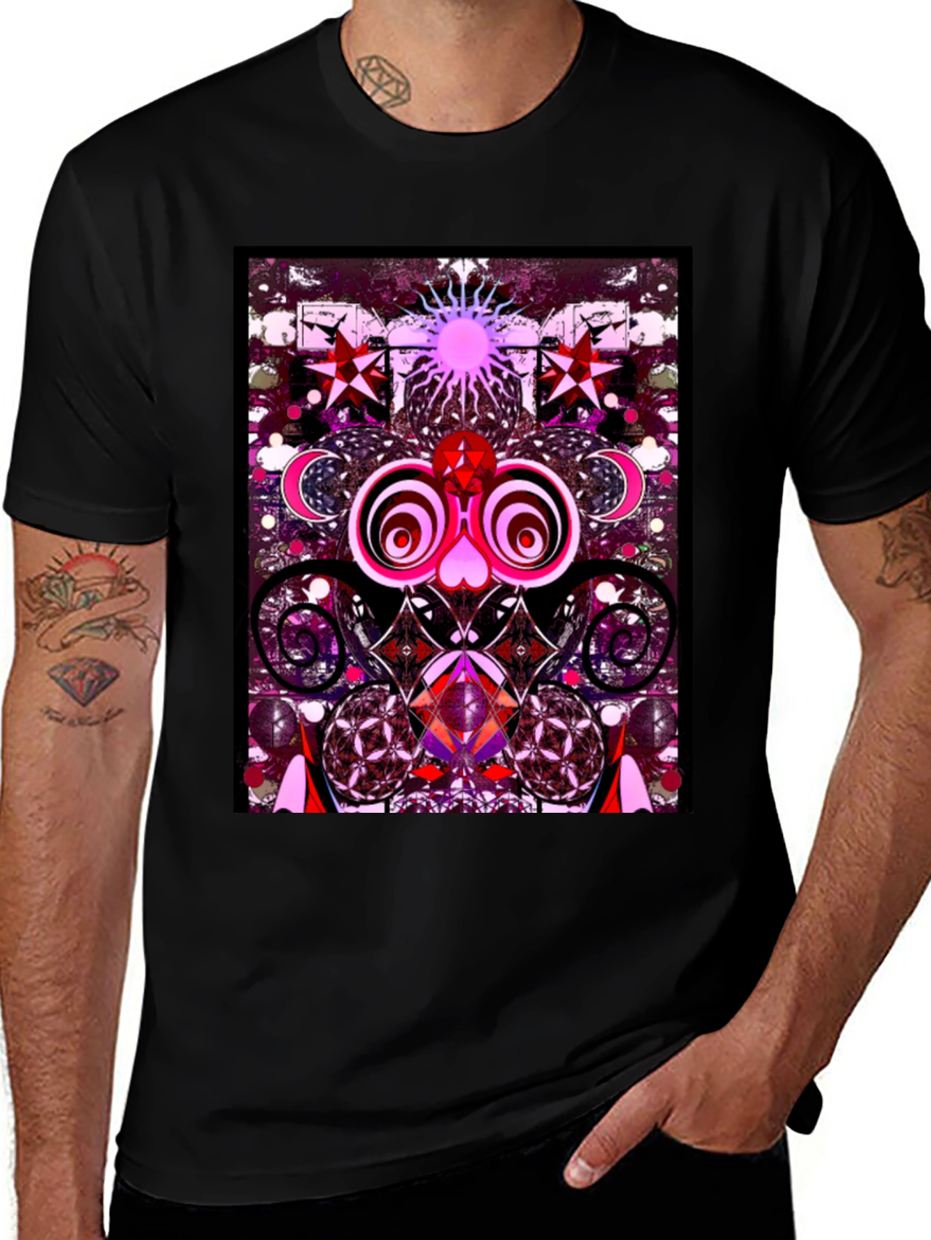 Psychedelic Art Graphic Tee