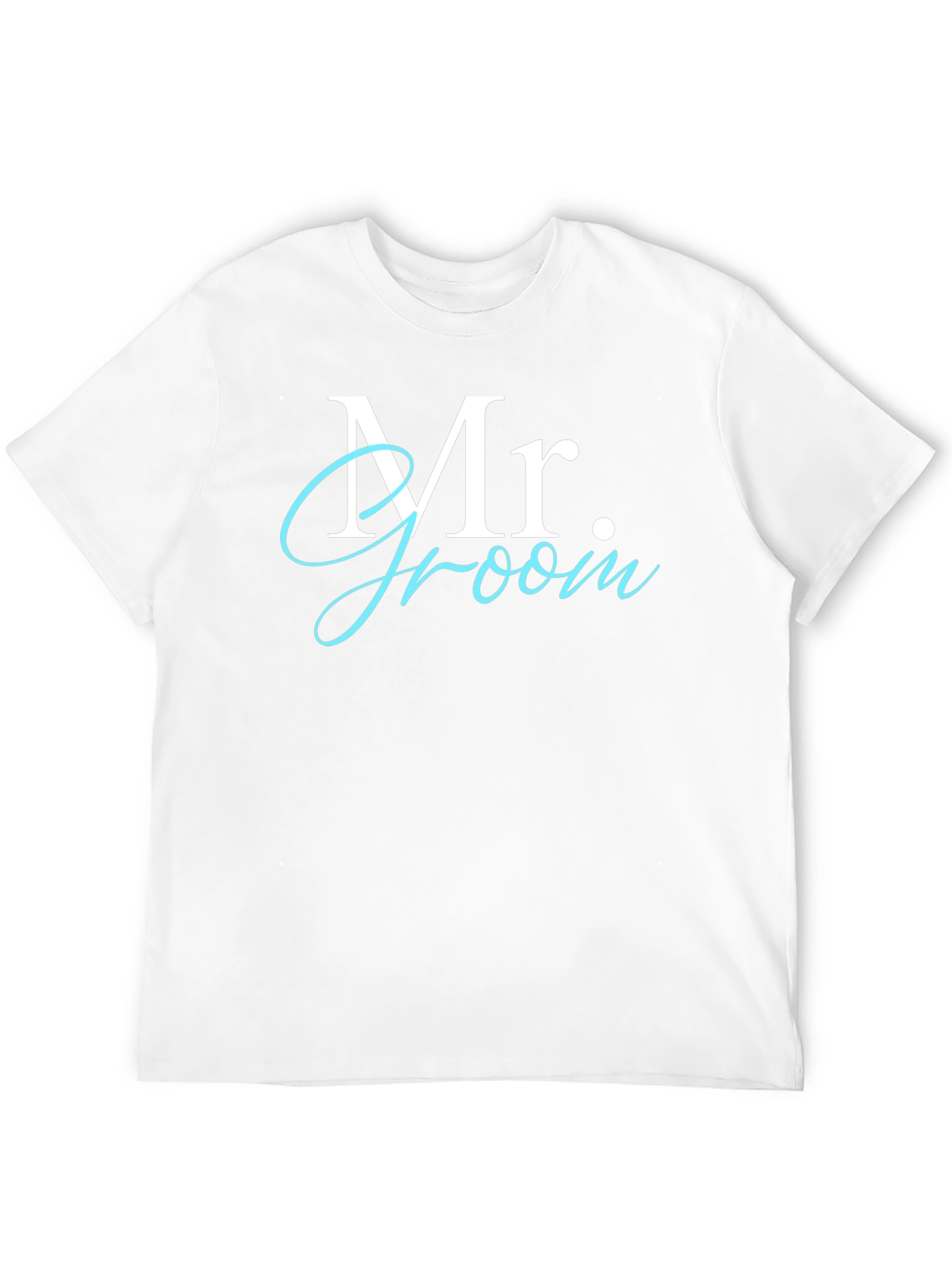 Mr. Groom Wedding T-Shirt - Stylish Groomsmen Apparel